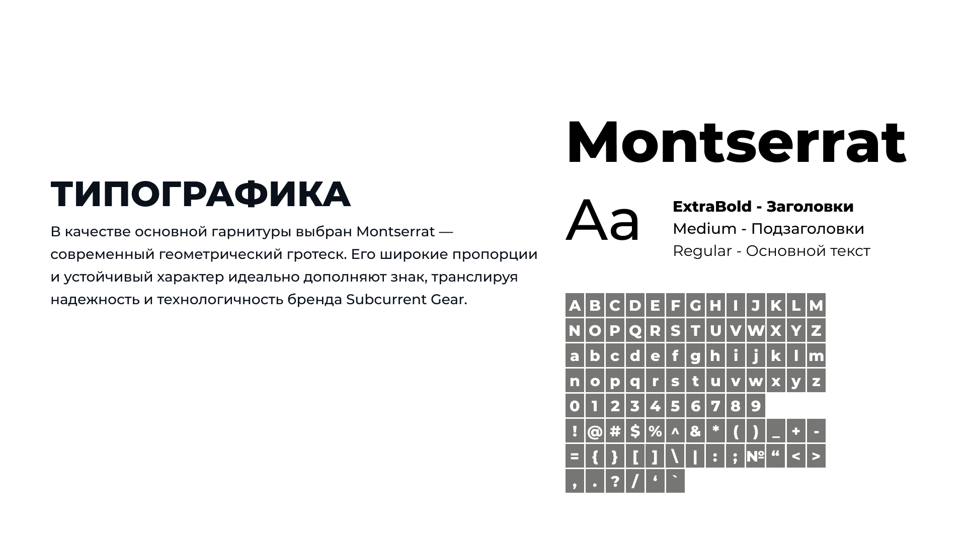 Subcurrent Gear | Brand Identity — Изображение №4 — Брендинг на Dprofile