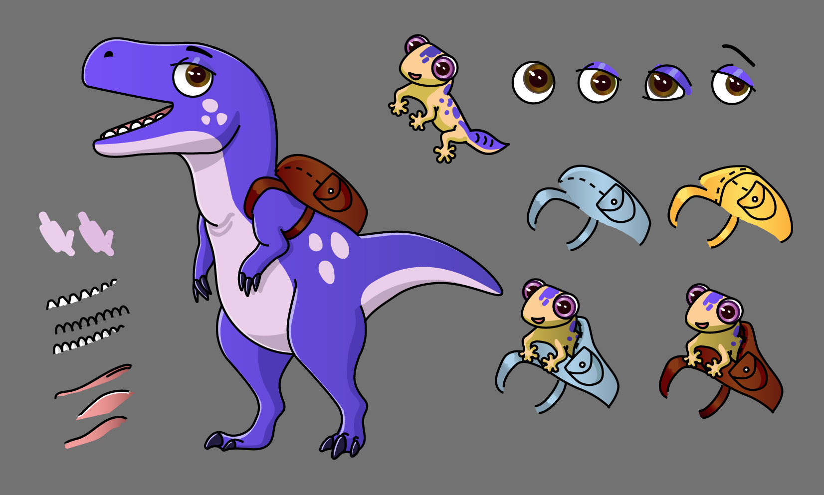 Маскот для "Lingvera" — Изображение №3 — Брендинг, Иллюстрация на Dprofile