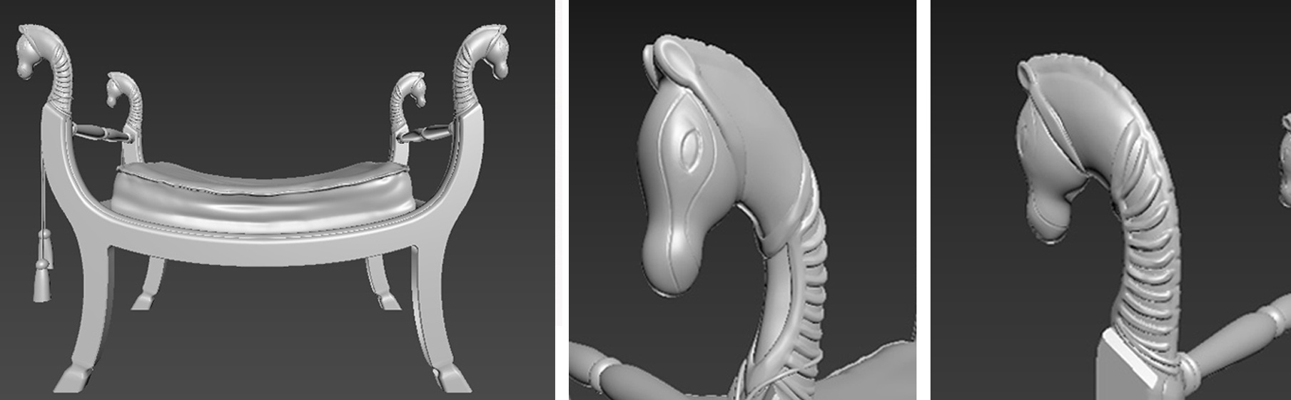 3D-моделинг банкетки — Изображение №2 — 3D на Dprofile