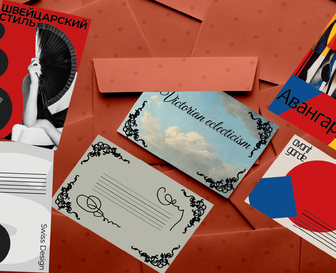 Стилизованные открытки — Иллюстрация, Графика на Dprofile