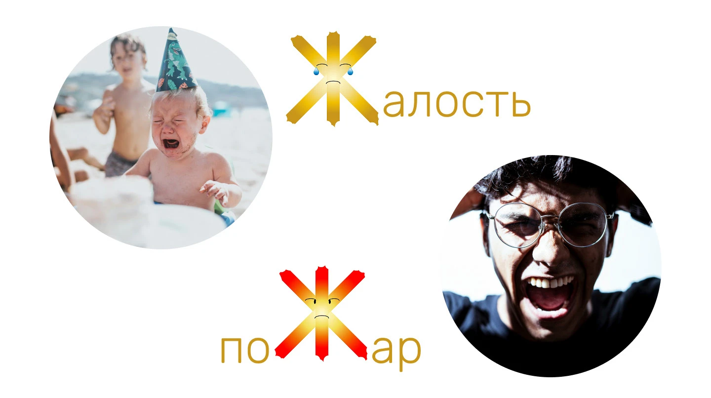 Stickers: Эмоциональная буква Ж — Изображение №4 — Иллюстрация, Графика на Dprofile