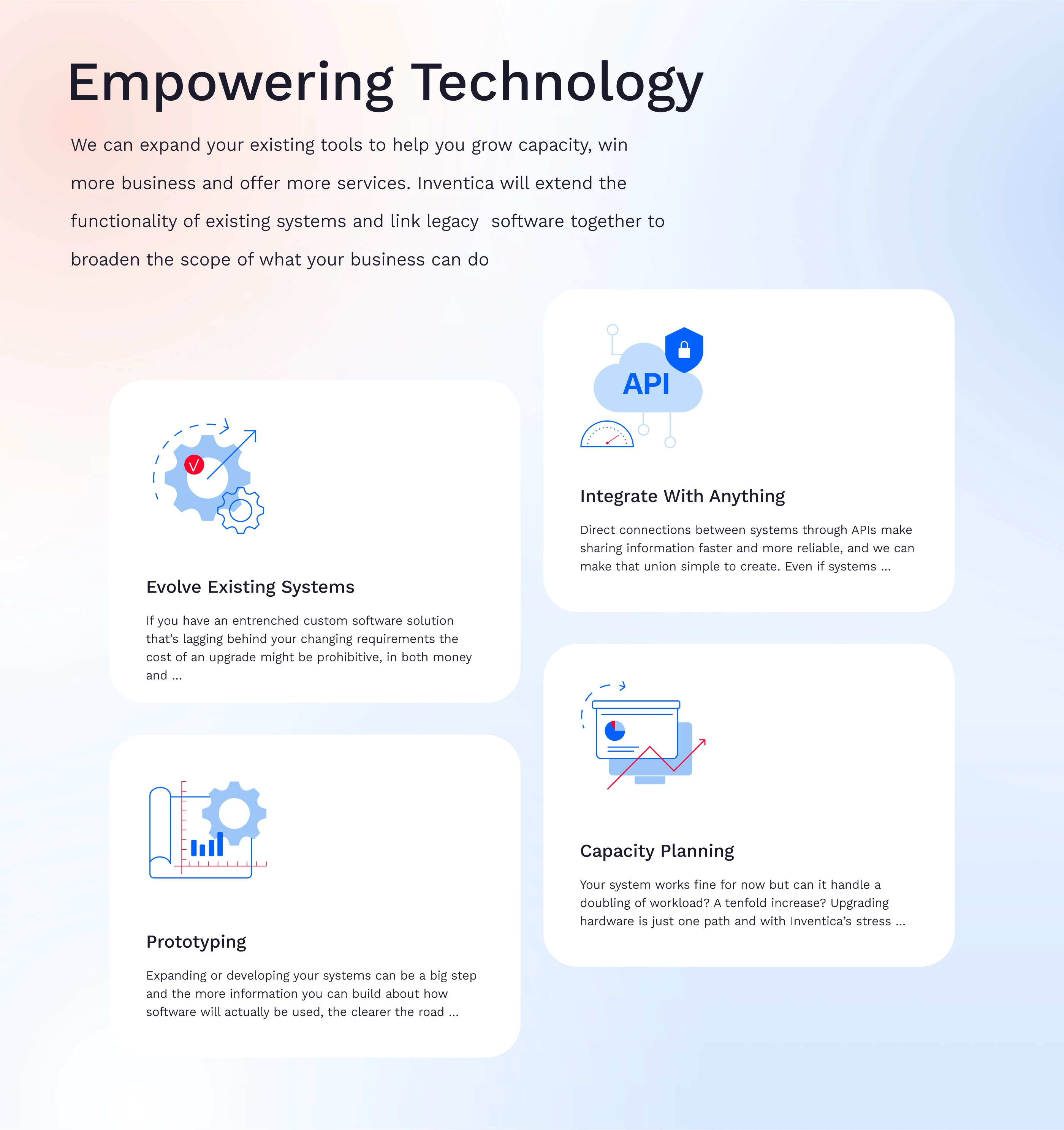 Графические элементы и анимация для сайта INVENTICA — Изображение №2 — Иллюстрация, Анимация на Dprofile