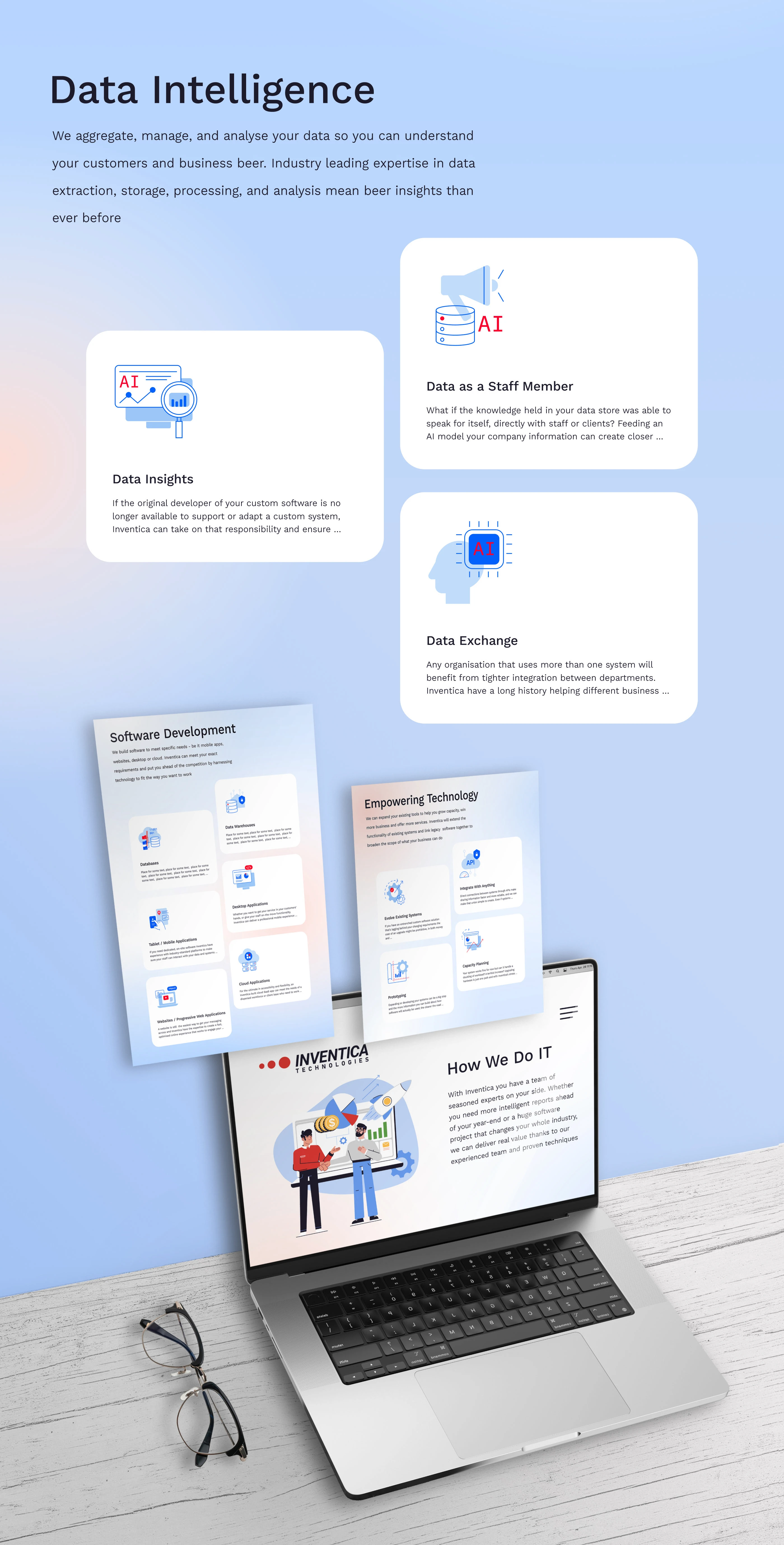 Графические элементы и анимация для сайта INVENTICA — Изображение №4 — Иллюстрация, Анимация на Dprofile