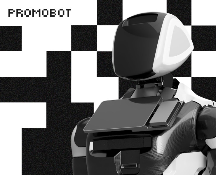 Фирменный стиль Promobot на Dprofile