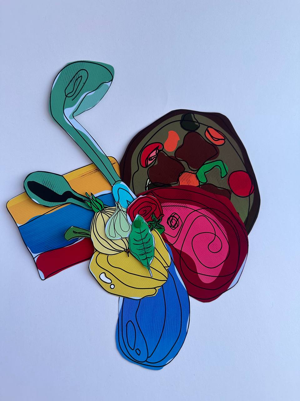 Народное Армянское блюдо - Хашлама — Изображение №2 — Графика на Dprofile