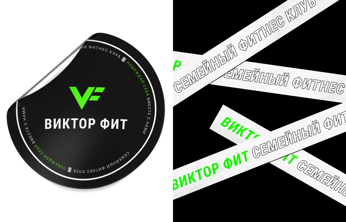 Ребрендинг | Логобук | Веб-сайт | Виктор Фит — Изображение №5 — Интерфейсы, Брендинг на Dprofile