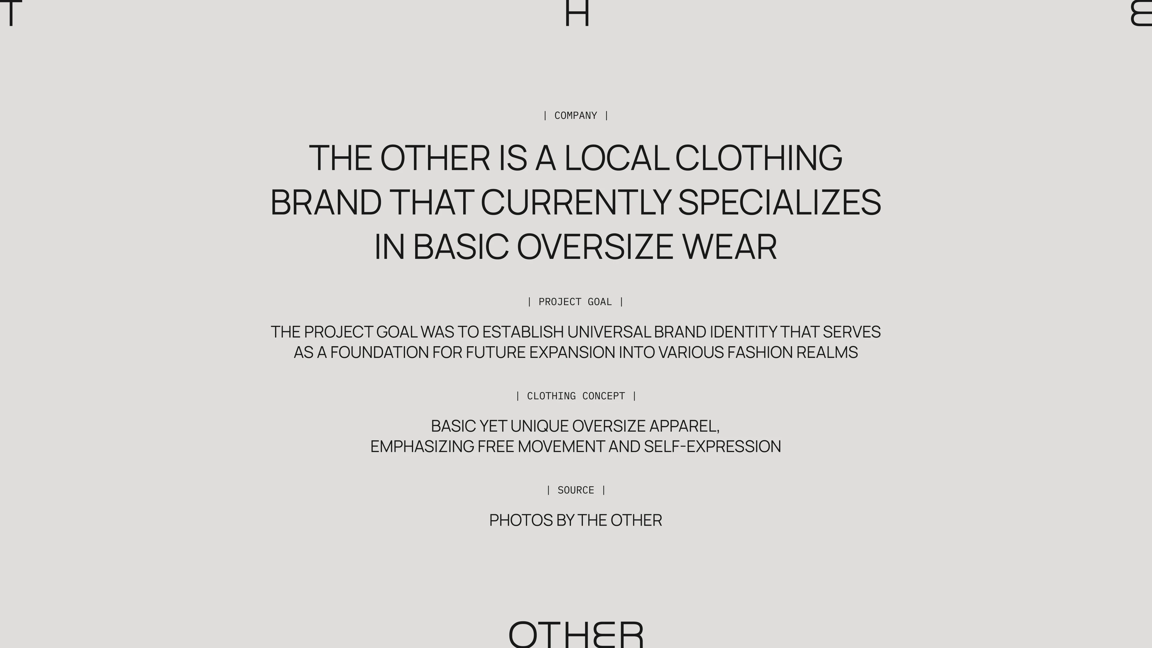 THE OTHER | CLOTHING BRAND — Изображение №2 — Брендинг, Маркетинг на Dprofile