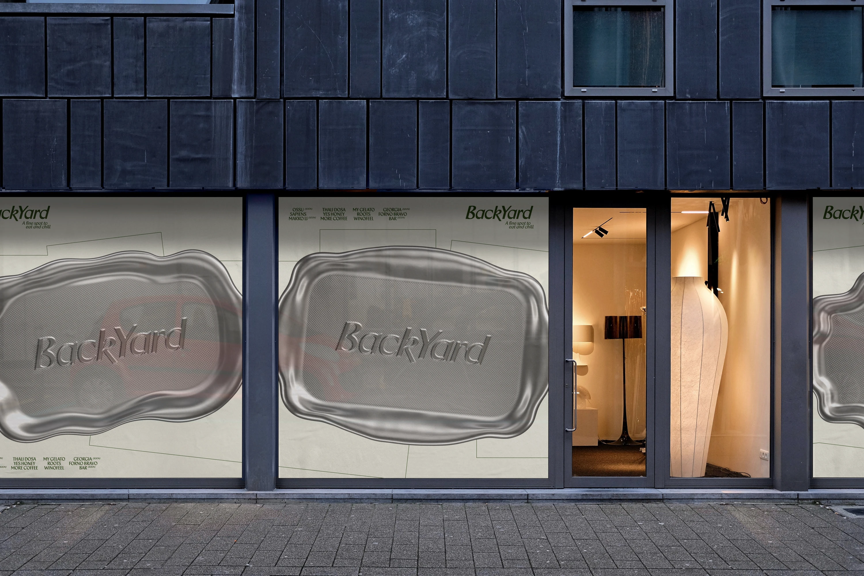 Backyard – Modern food hall branding — Изображение №11 — Брендинг на Dprofile