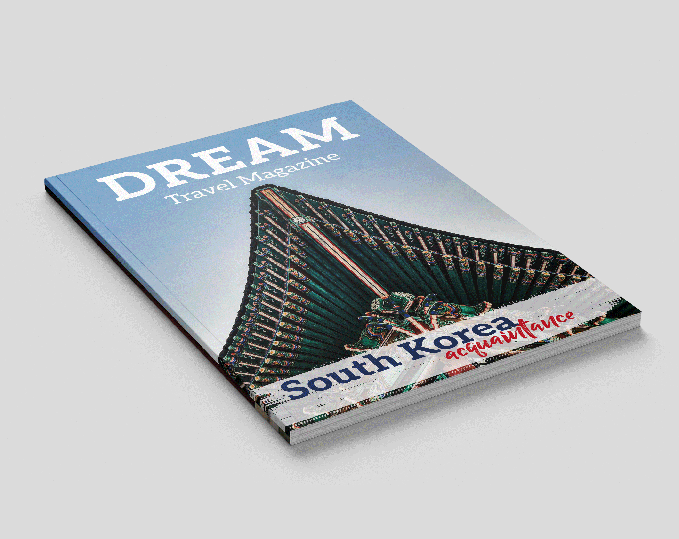 Журнал о Южной Корее «DREAM» — Изображение №1 — Графика на Dprofile