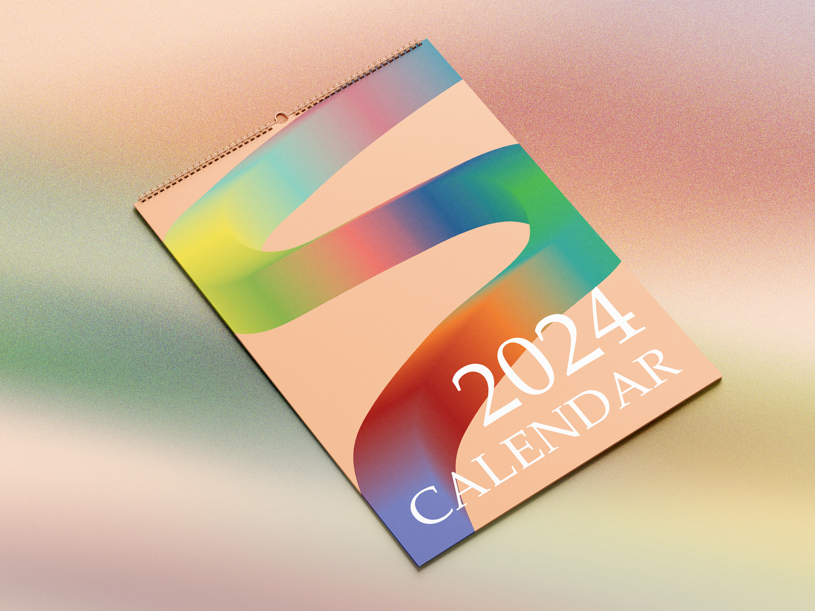 Настенный календарь 2024 года: «Colorful Moments» — Изображение №1 — Брендинг, Графика на Dprofile