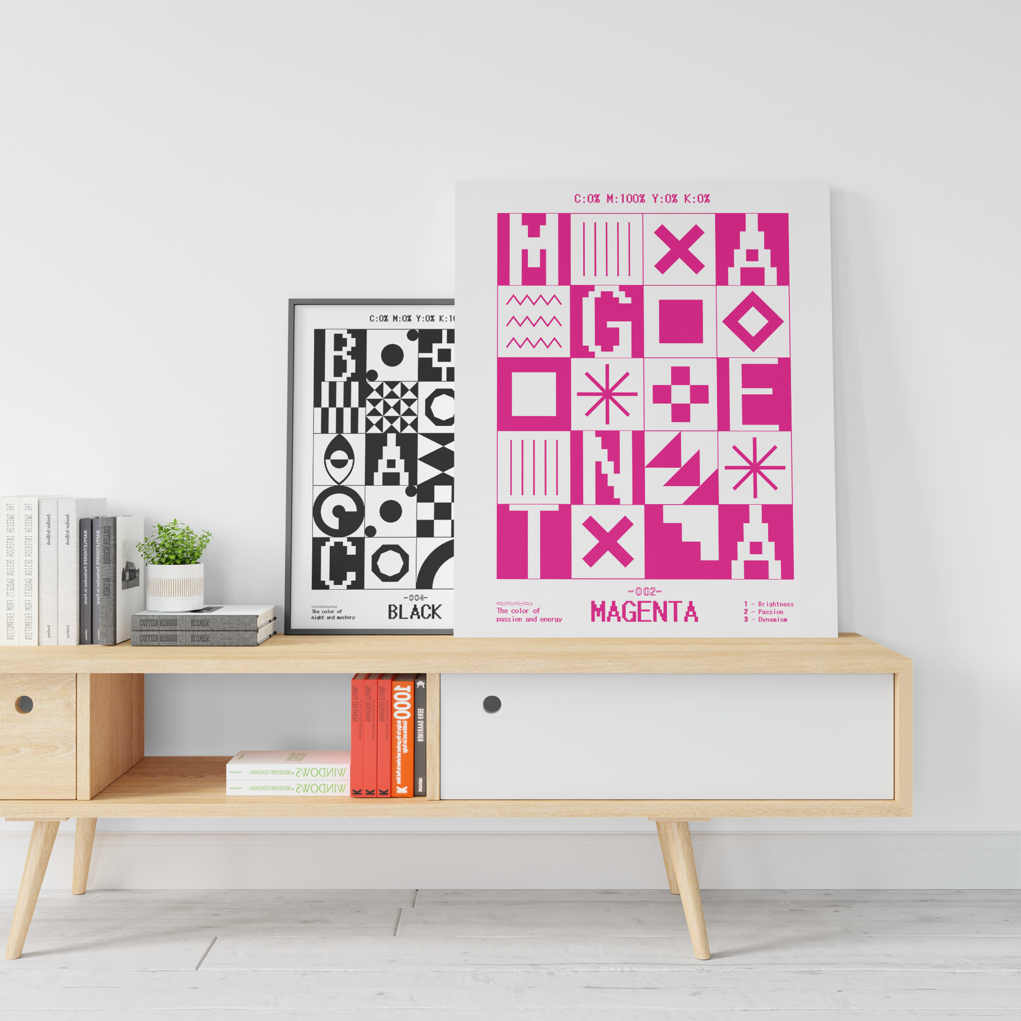 Серия плакатов «CMYK: Геометрия цвета» — Изображение №5 — Графика на Dprofile