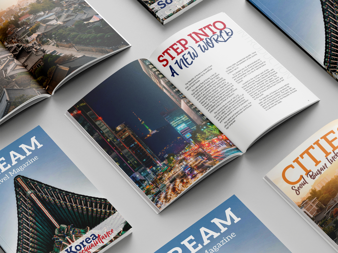 Журнал о Южной Корее «DREAM» — Изображение №5 — Графика на Dprofile