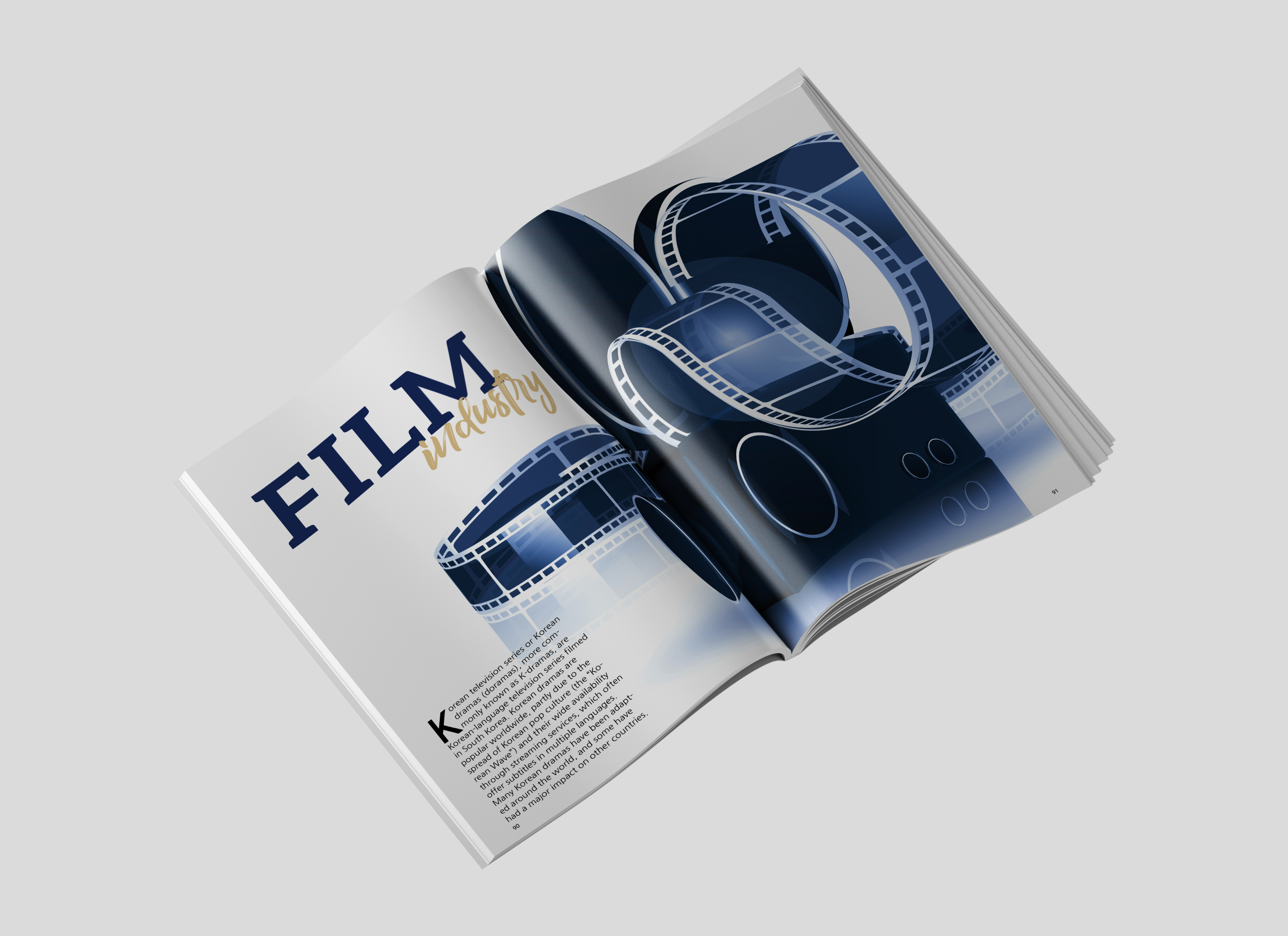 Журнал о Южной Корее «DREAM» — Изображение №3 — Графика на Dprofile