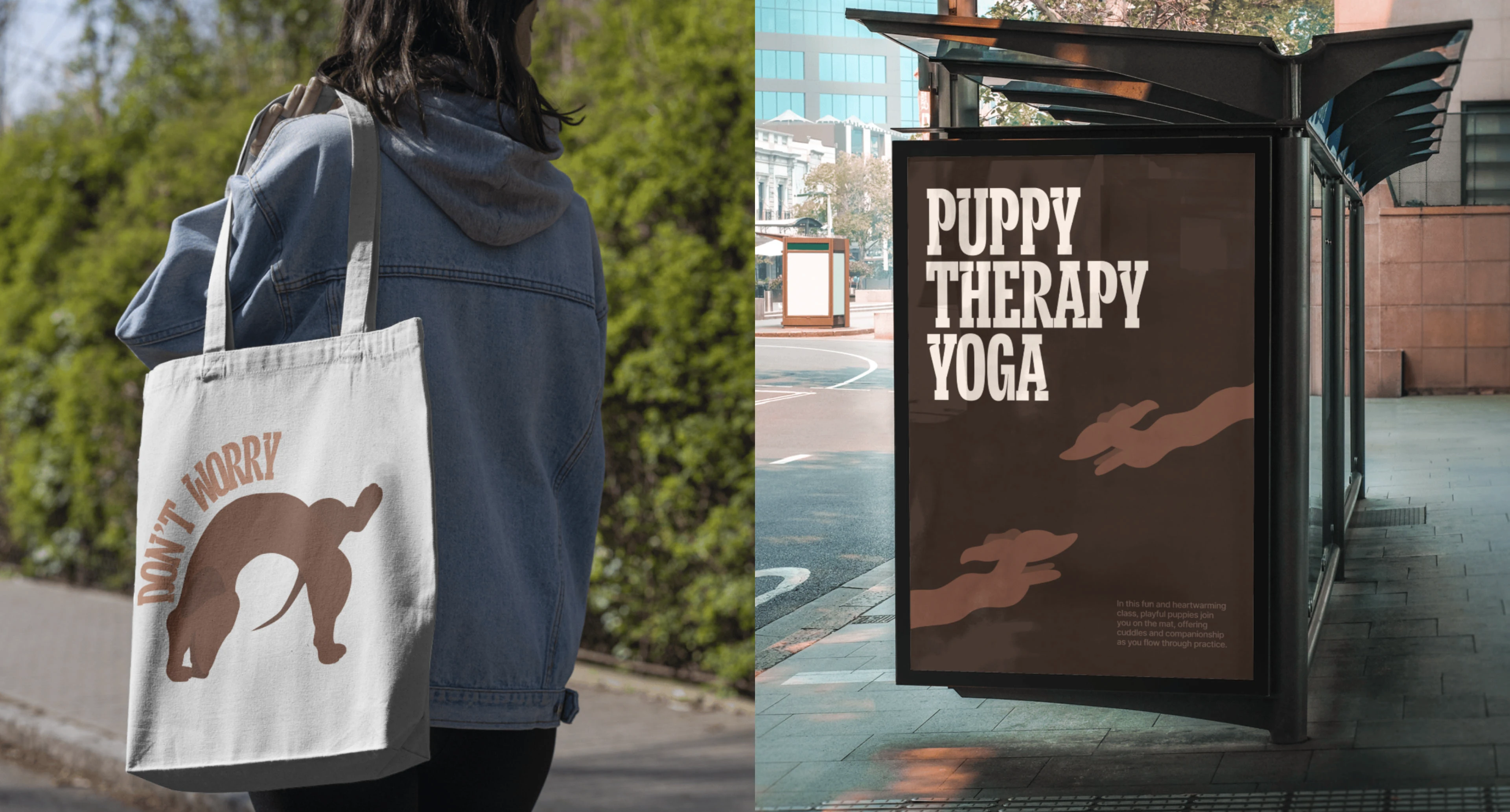 Landing page | Puppy yoga — Изображение №8 — Интерфейсы, Иллюстрация на Dprofile