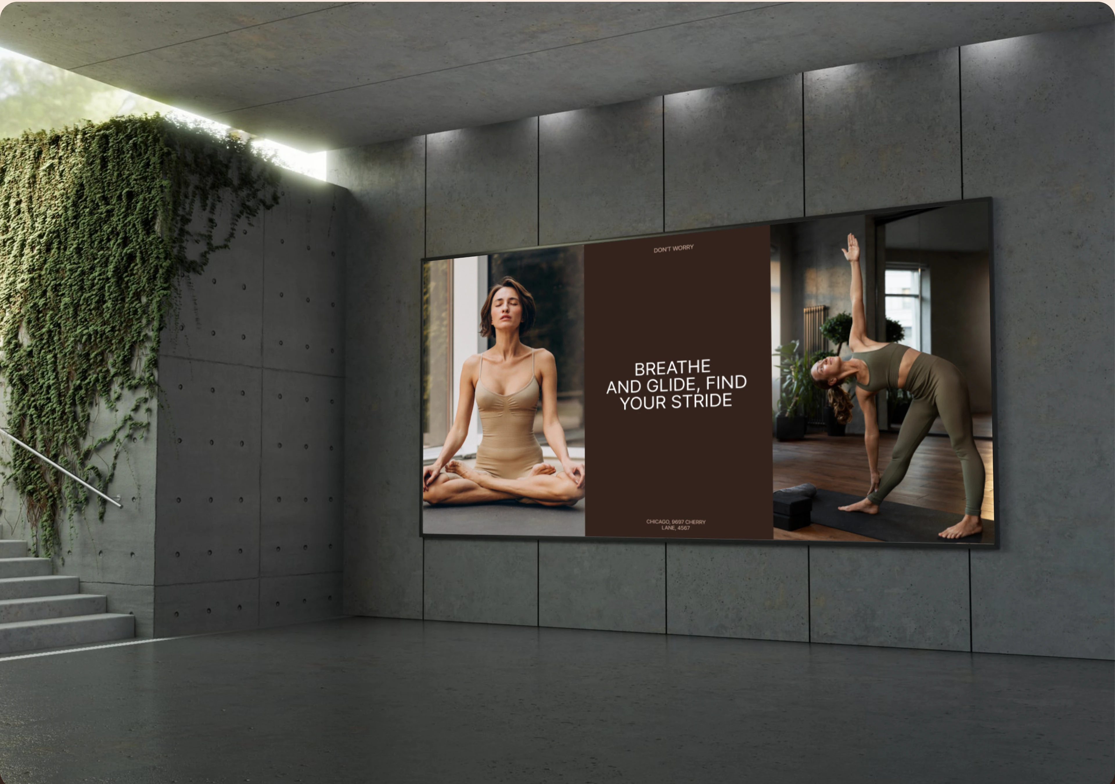 Landing page | Puppy yoga — Изображение №6 — Интерфейсы, Иллюстрация на Dprofile