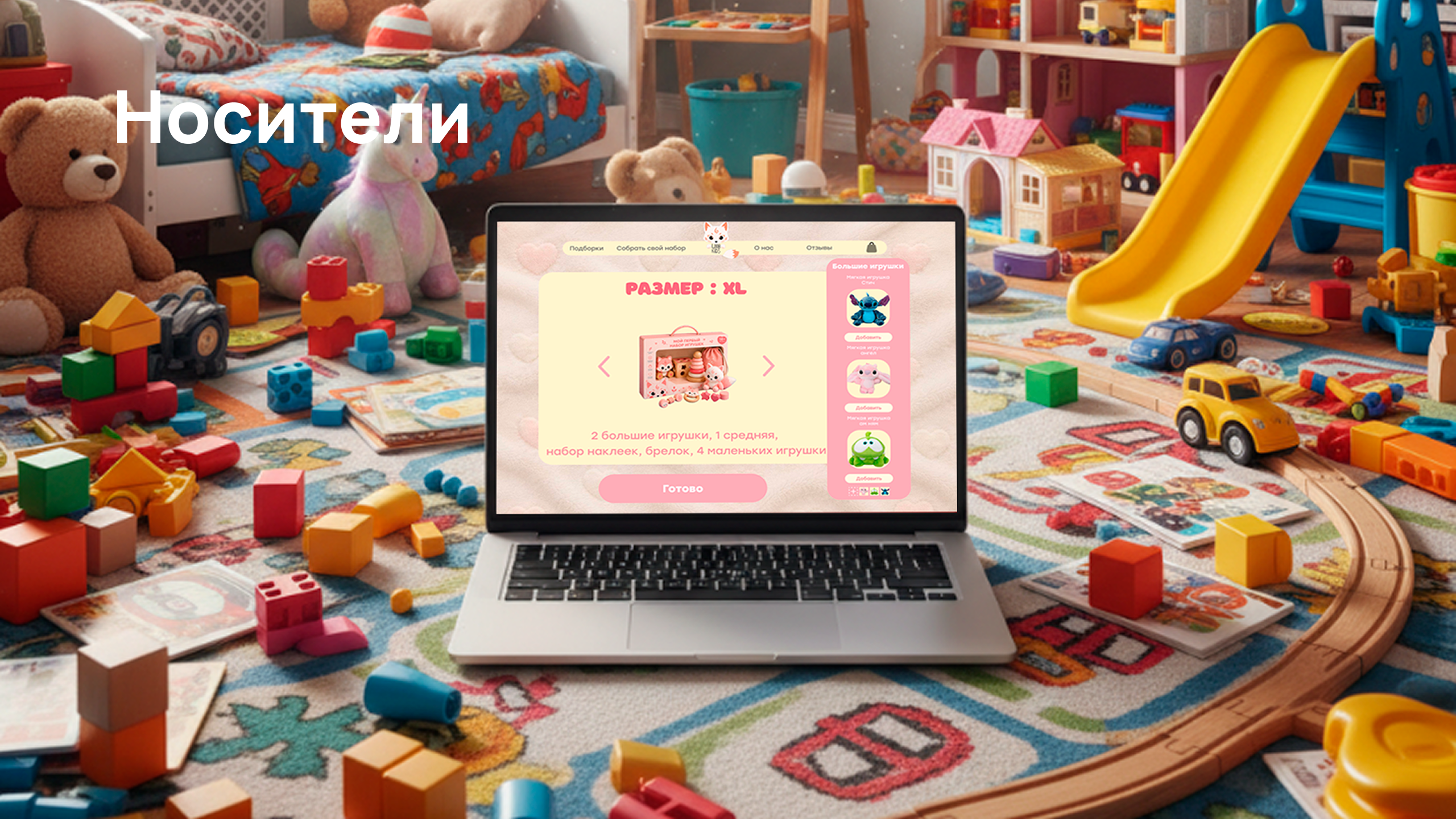Luna Kids — Изображение №7 — Интерфейсы на Dprofile