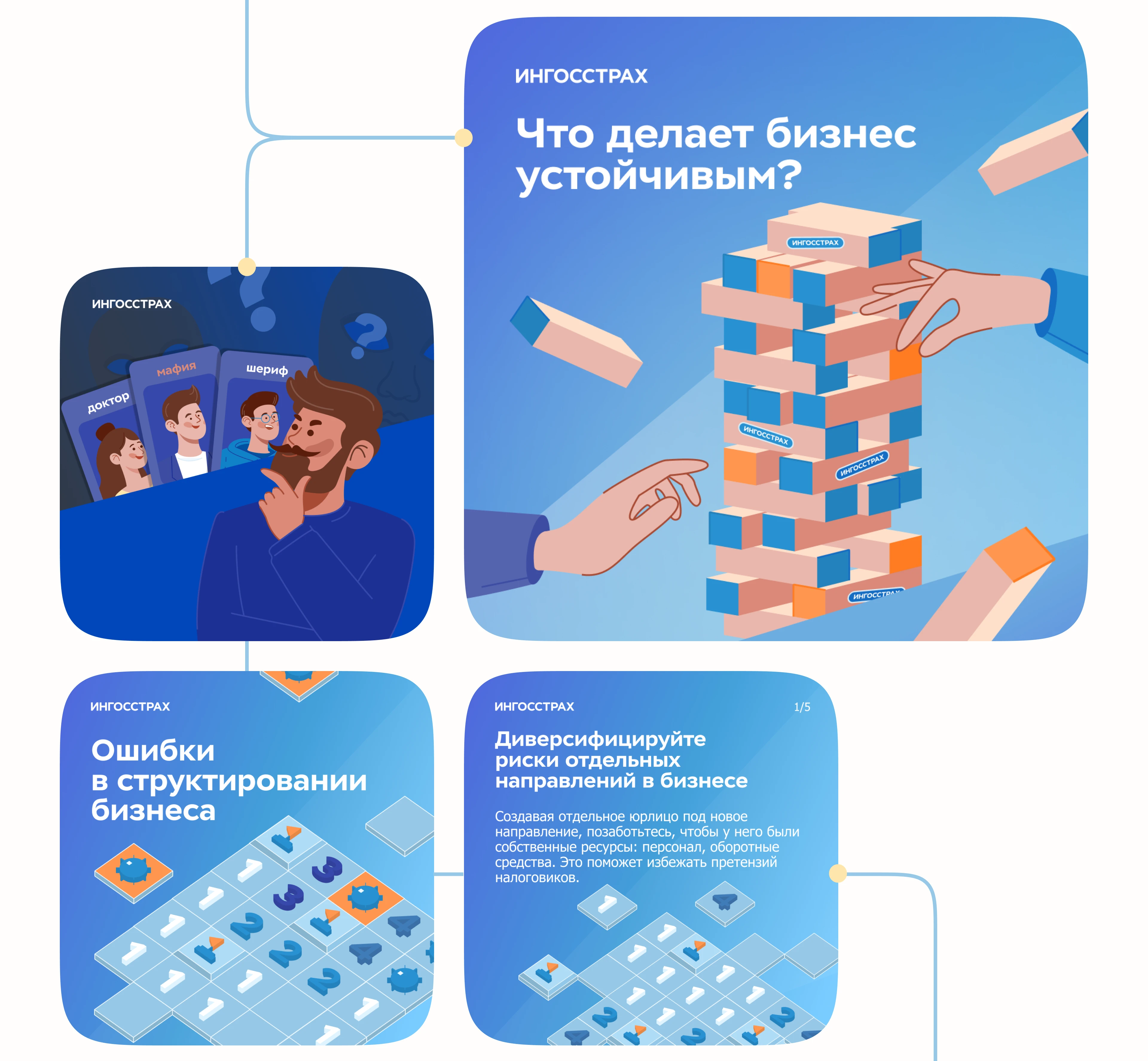 Ингосстрах | Graphic Design |SMM — Изображение №8 — Иллюстрация, Анимация на Dprofile