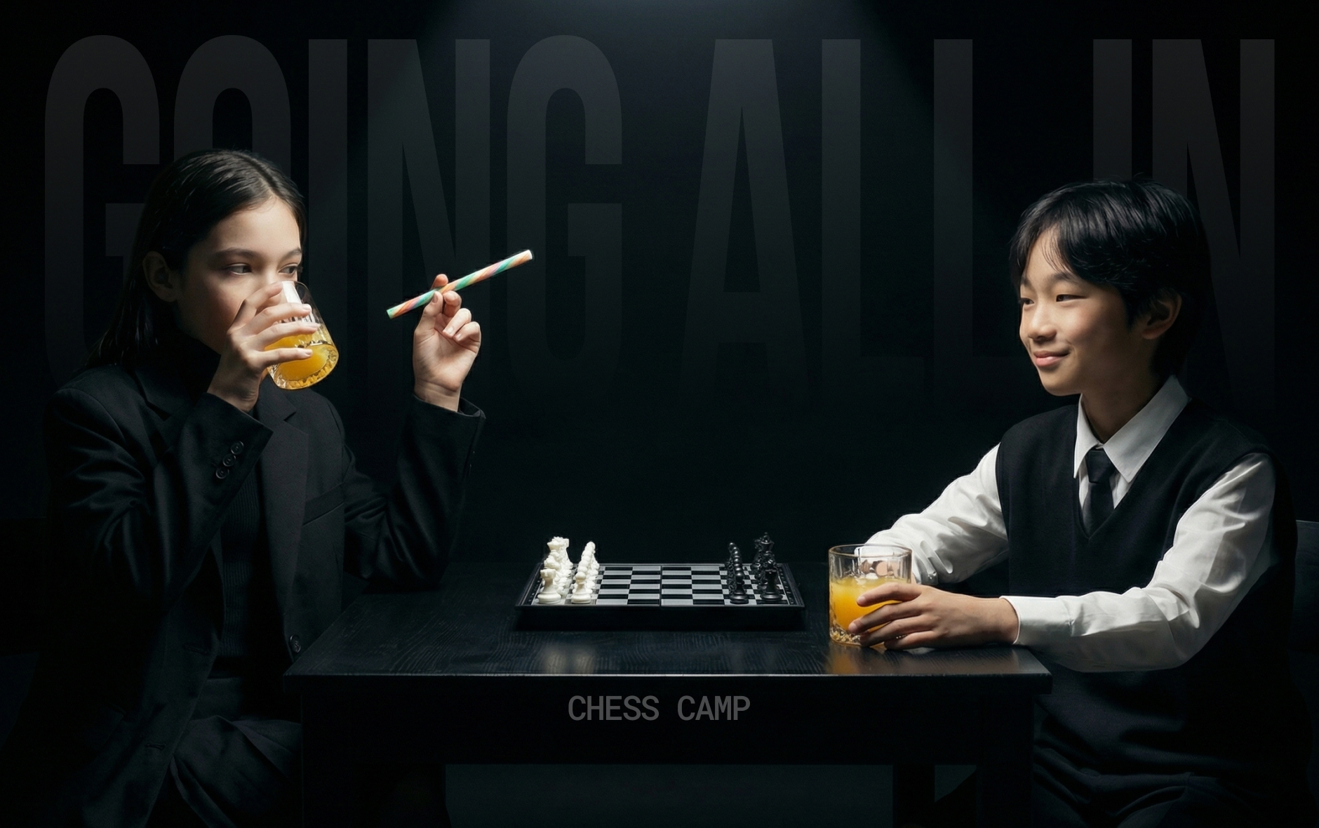 WE'RE GOING ALL IN / Детский шахматный лагерь — Изображение №1 — Брендинг, Маркетинг на Dprofile
