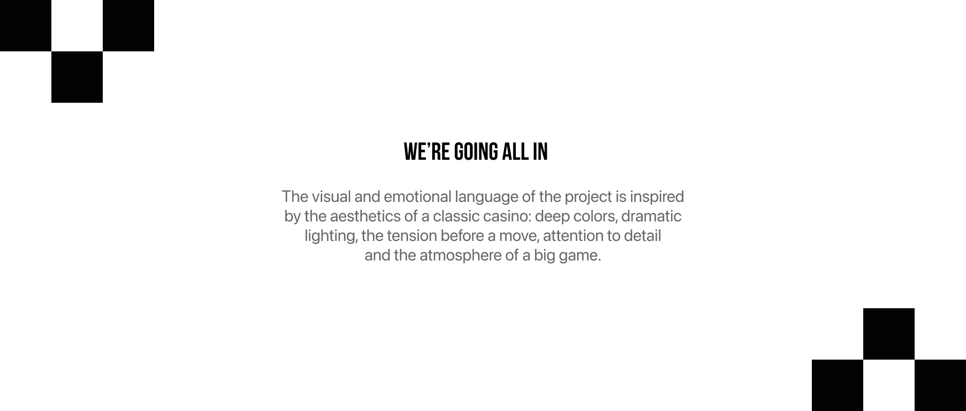 WE'RE GOING ALL IN / Детский шахматный лагерь — Изображение №2 — Брендинг, Маркетинг на Dprofile