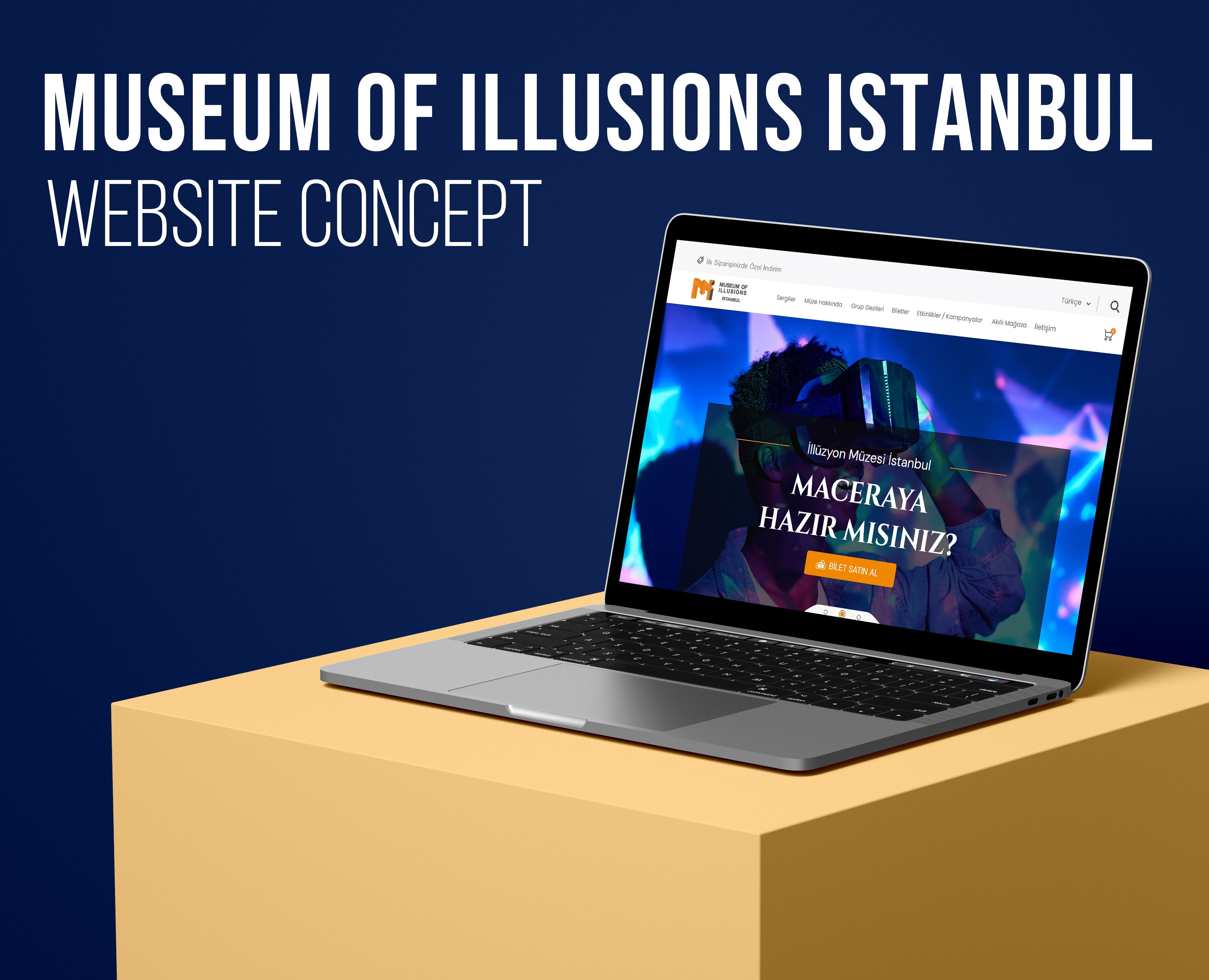 Museum of Illusions Istanbul: Website — Интерфейсы на Dprofile