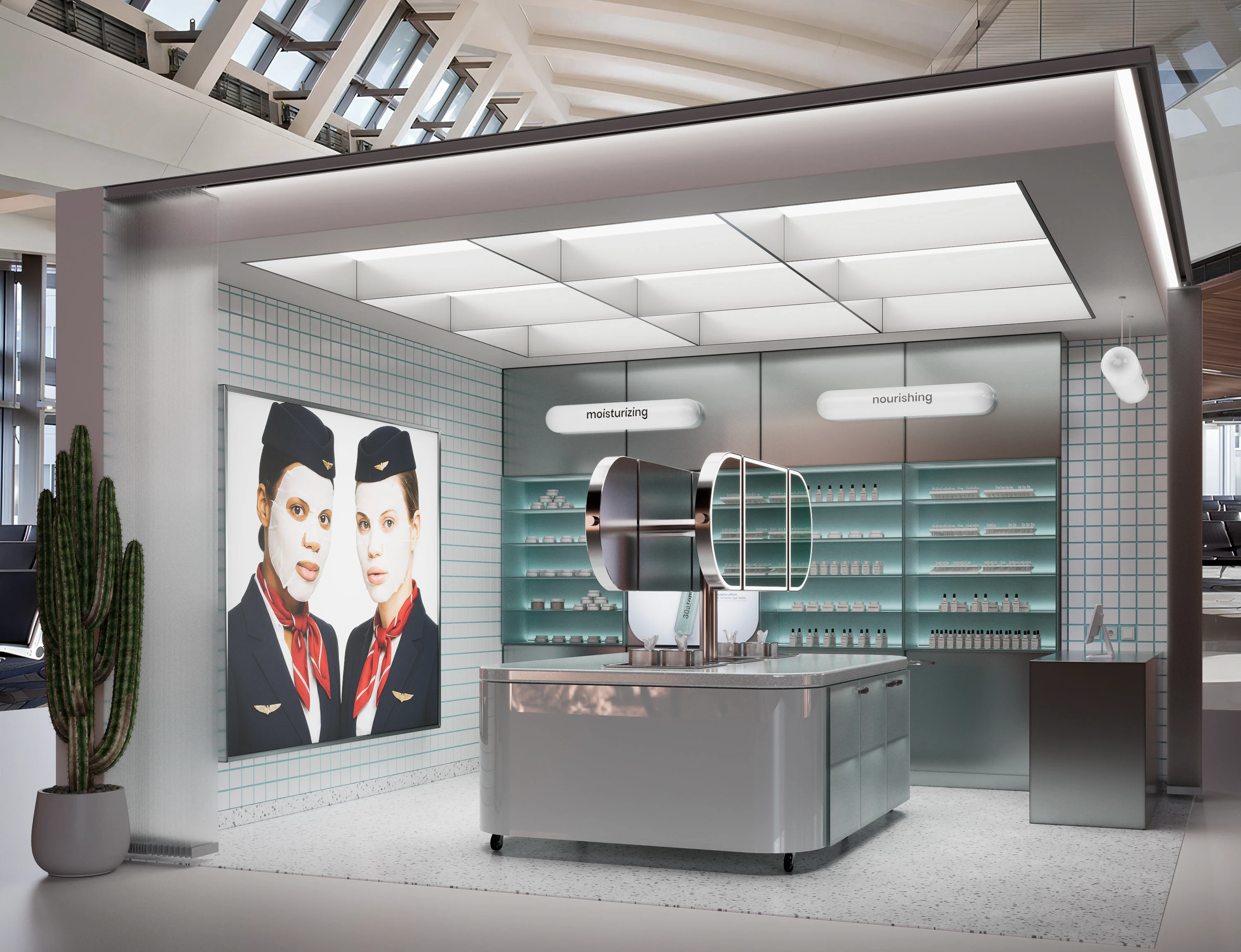 Pop-up store 30atoms | Дизайн магазина, ритейл — Изображение №2 — Архитектура на Dprofile