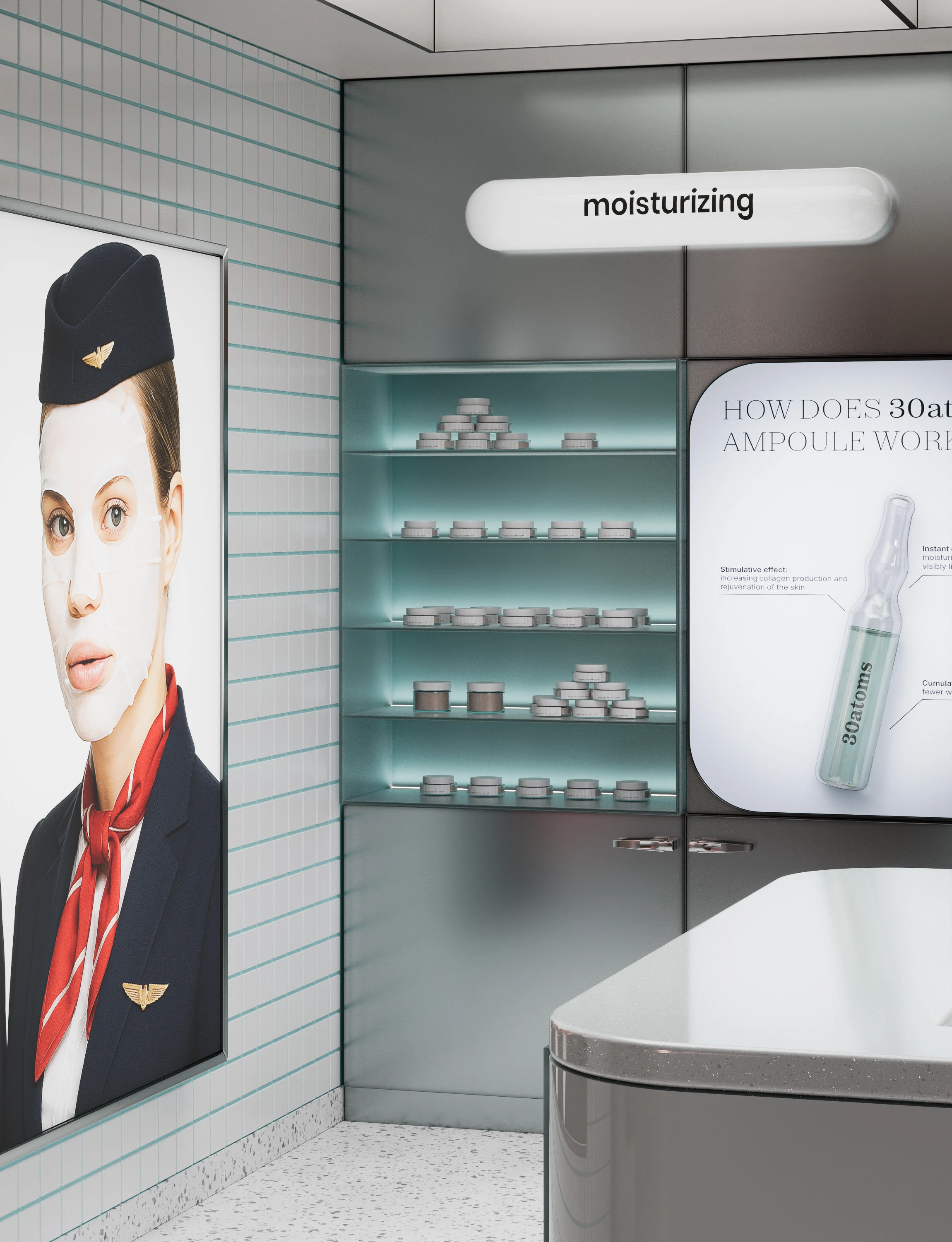 Pop-up store 30atoms | Дизайн магазина, ритейл — Изображение №12 — Архитектура на Dprofile