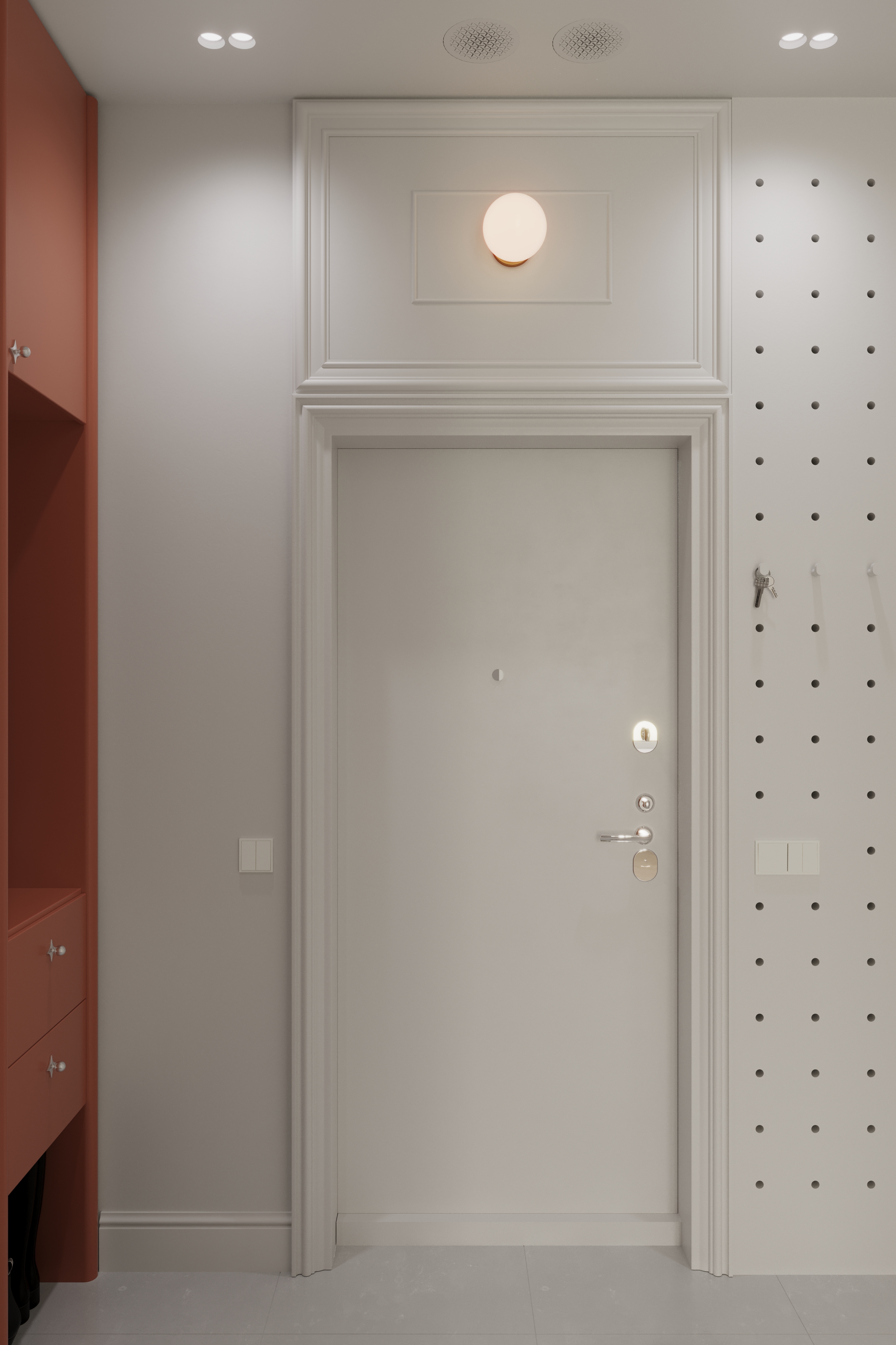 Современный интерьер квартиры с цветовыми акцентами — Изображение №3 — Архитектура на Dprofile