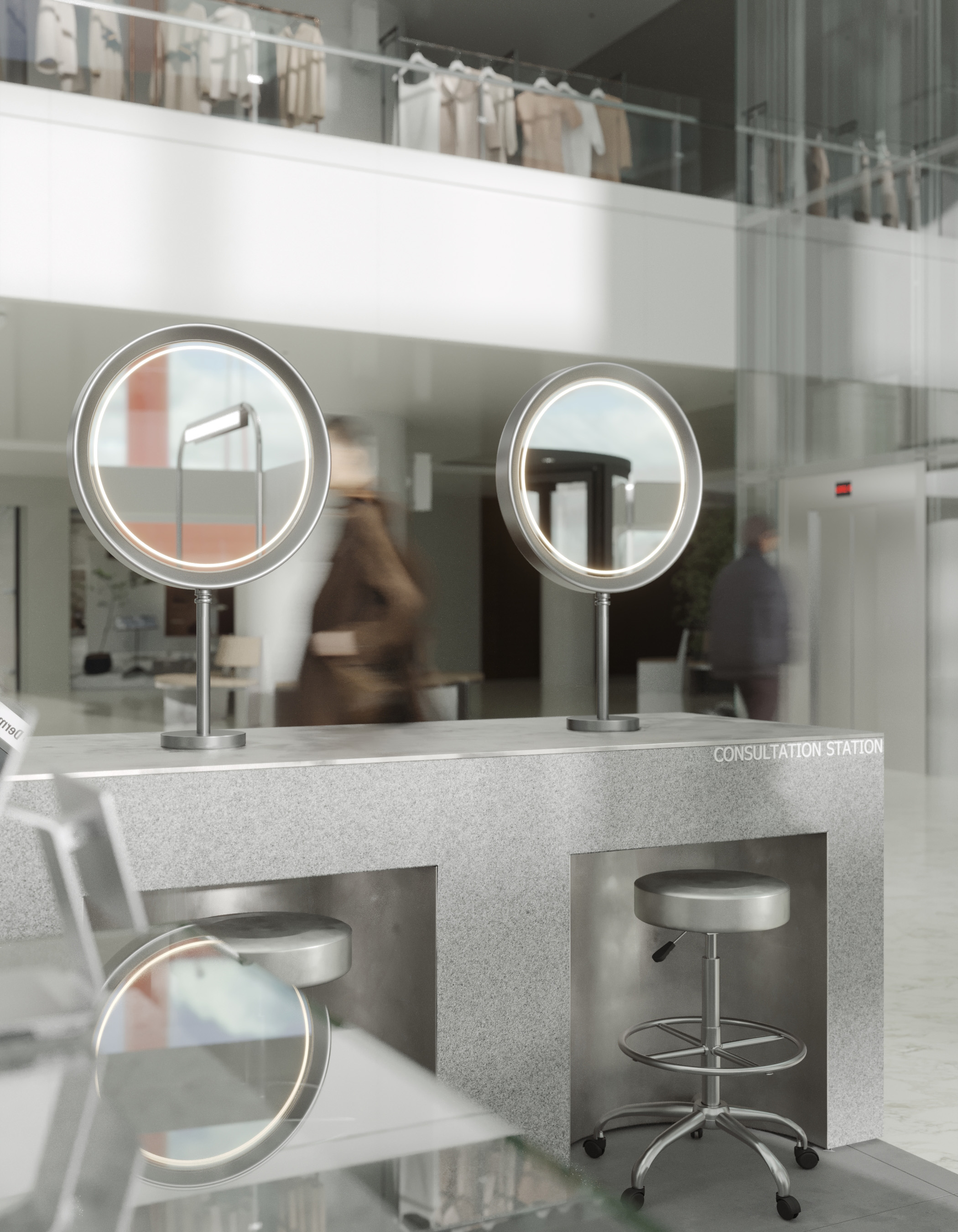 The Skincare Tools торговый остров — Изображение №11 — Архитектура на Dprofile