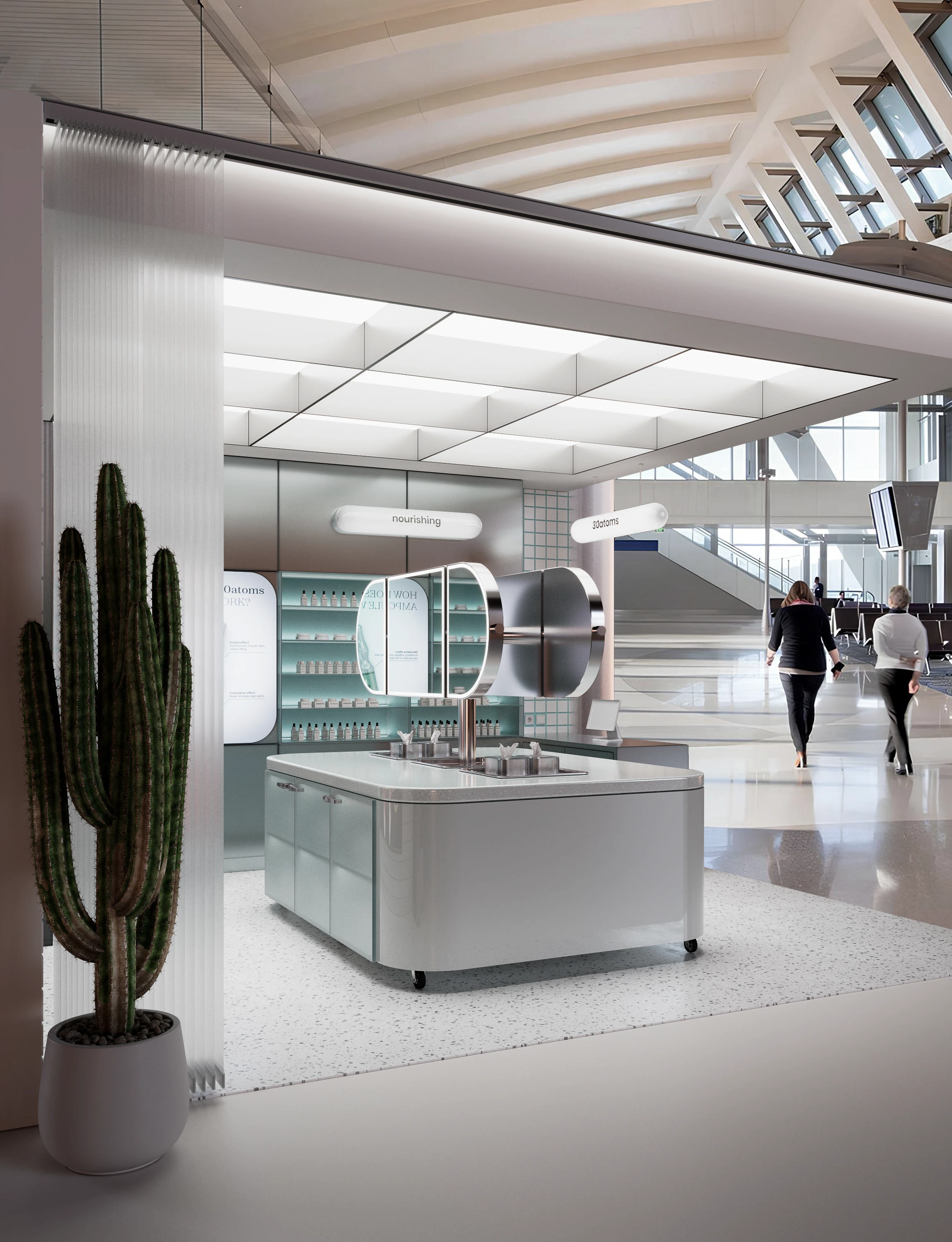 Pop-up store 30atoms | Дизайн магазина, ритейл — Изображение №7 — Архитектура на Dprofile