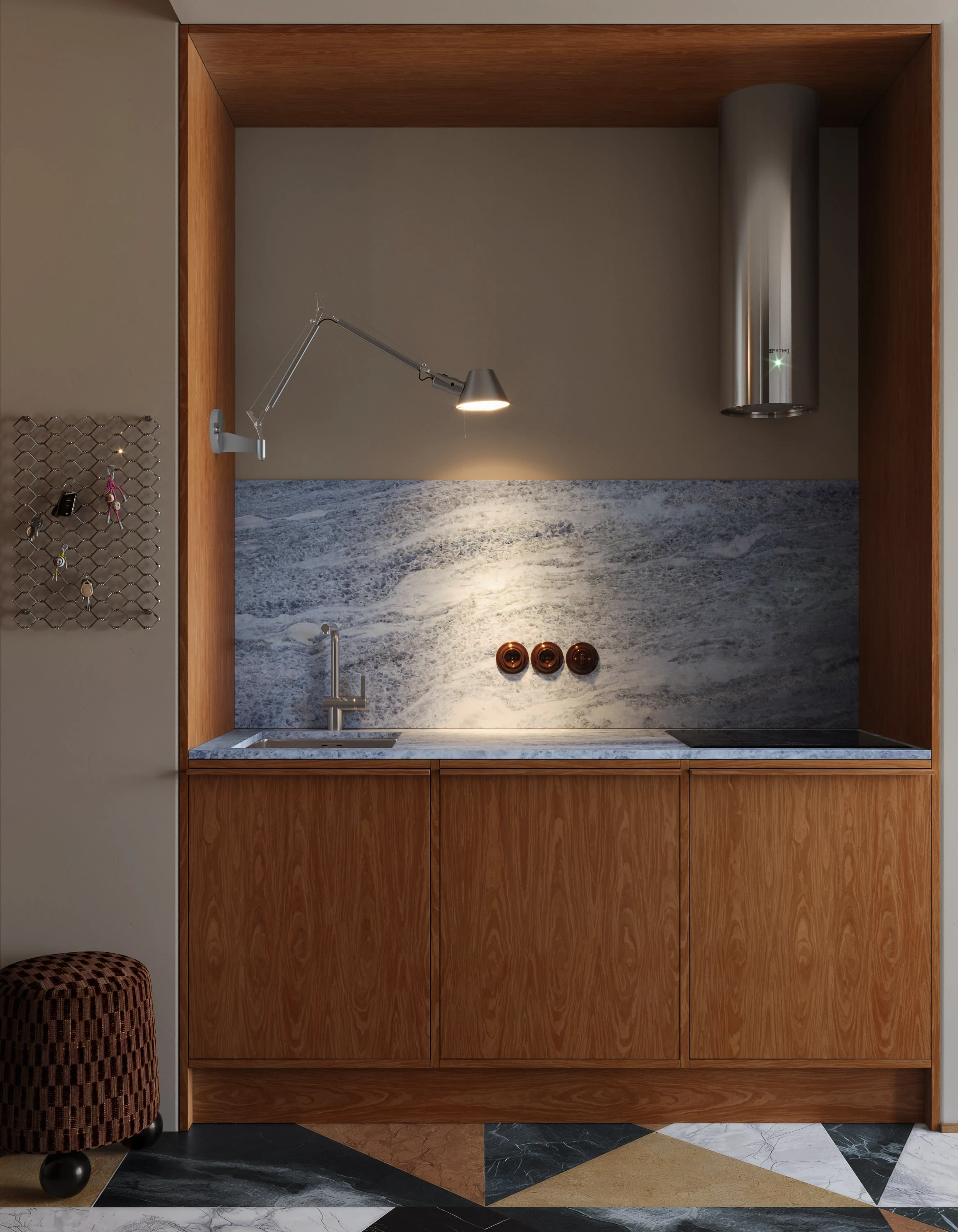 Квартира-студия (ЖК Среда на Лобачевского) — Изображение №6 — Архитектура на Dprofile