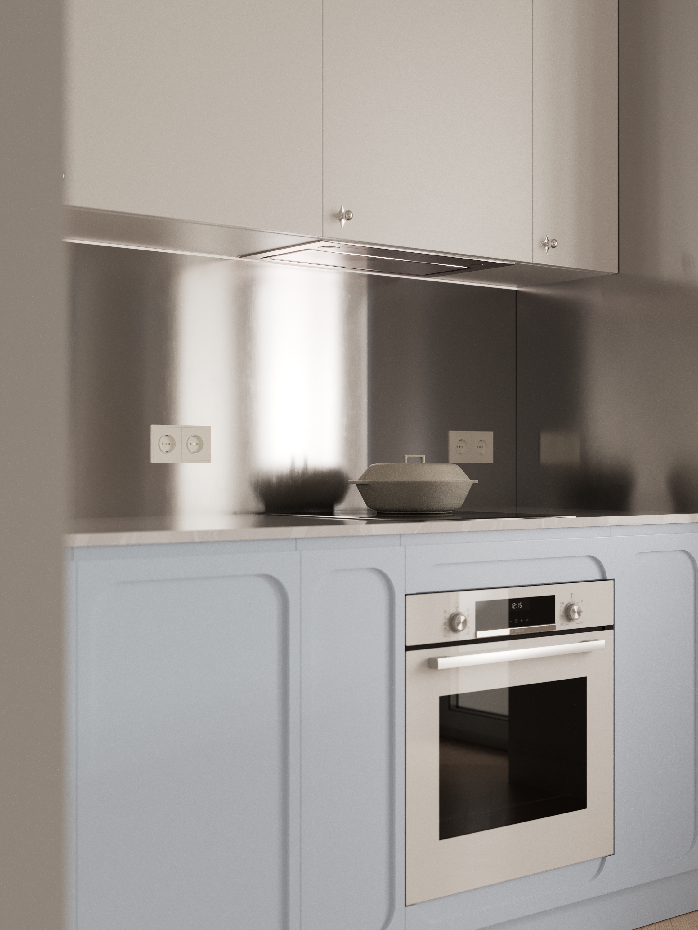 Современный интерьер квартиры с цветовыми акцентами — Изображение №17 — Архитектура на Dprofile