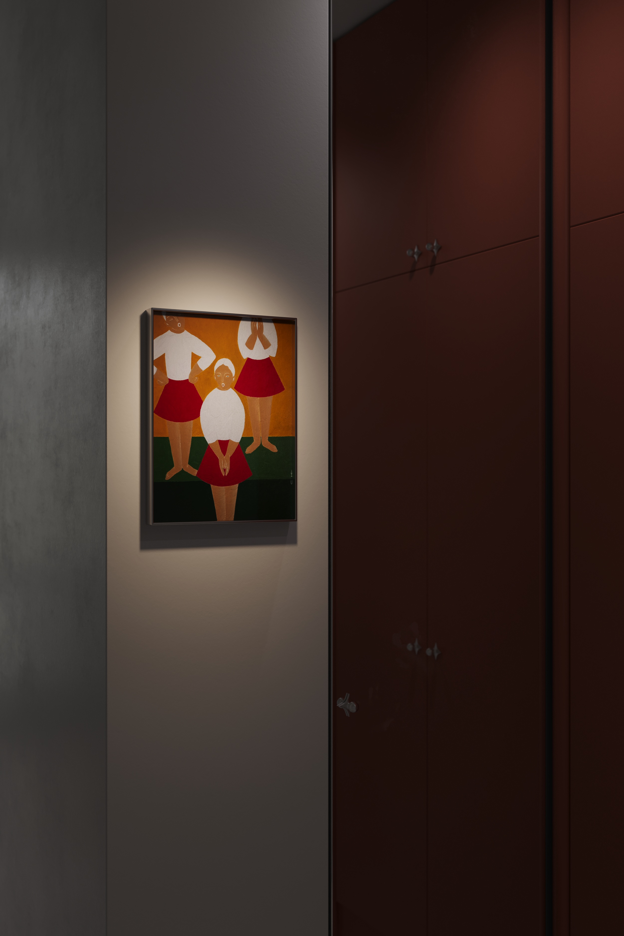 Современный интерьер квартиры с цветовыми акцентами — Изображение №2 — Архитектура на Dprofile