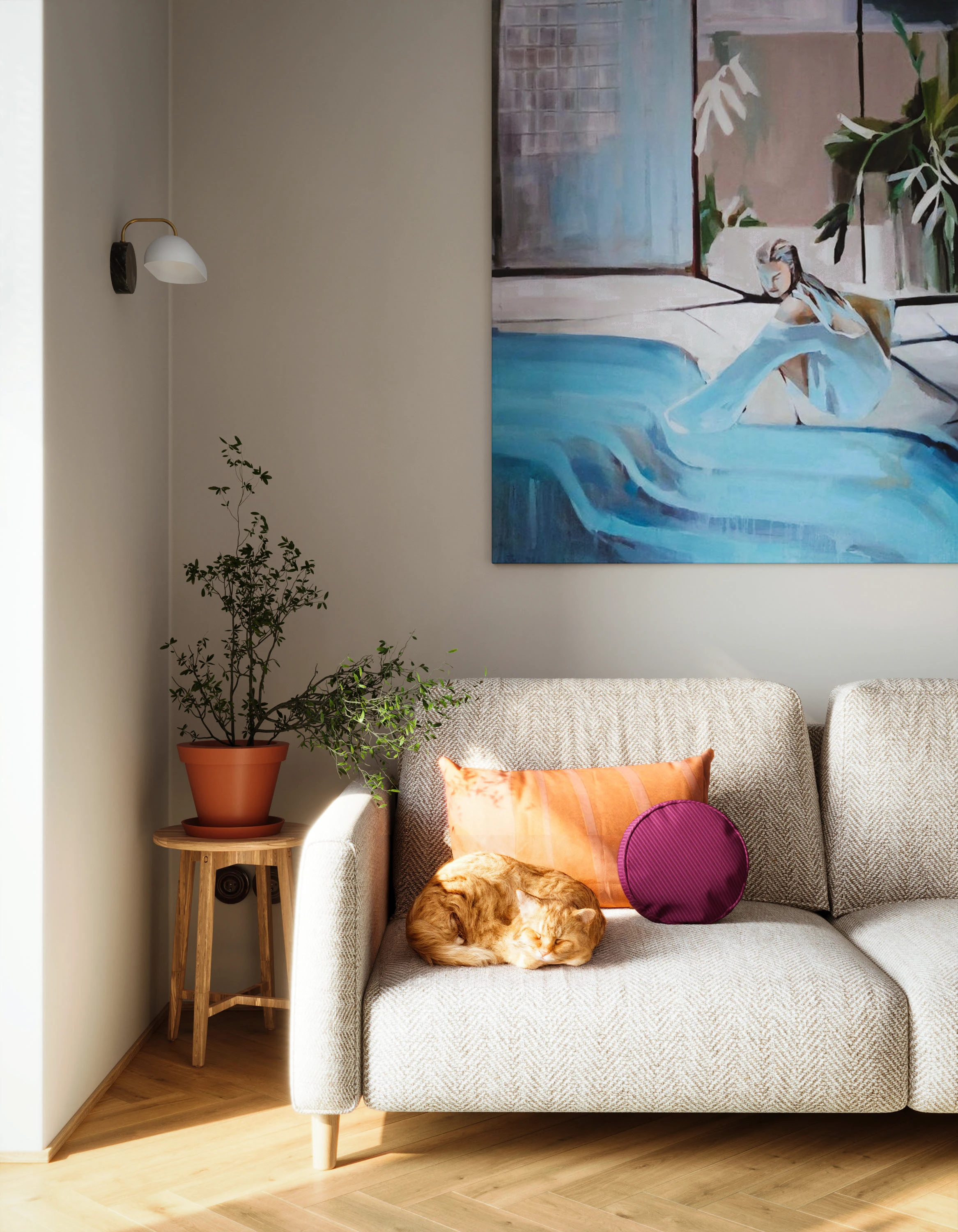 Квартира-студия (ЖК Среда на Лобачевского) — Изображение №13 — Архитектура на Dprofile