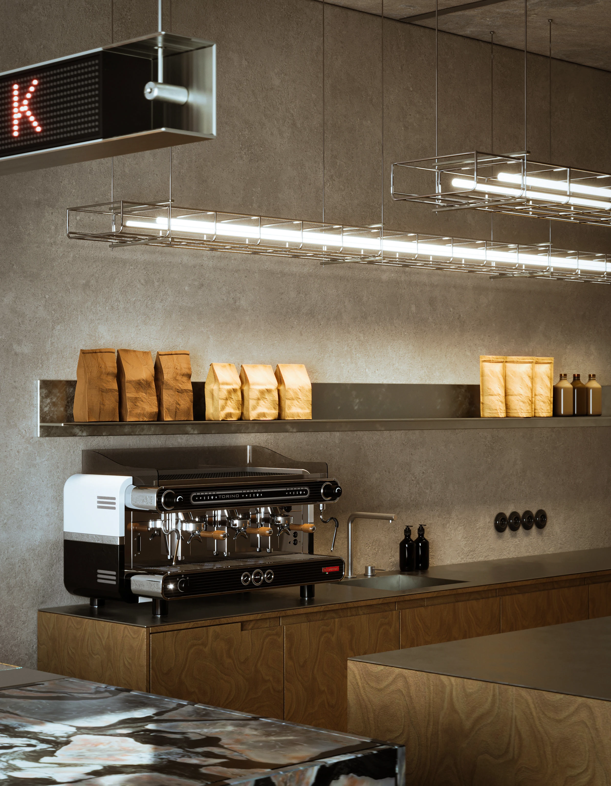 Oreshek cafe | Дизайн кафе — Изображение №16 — Архитектура на Dprofile