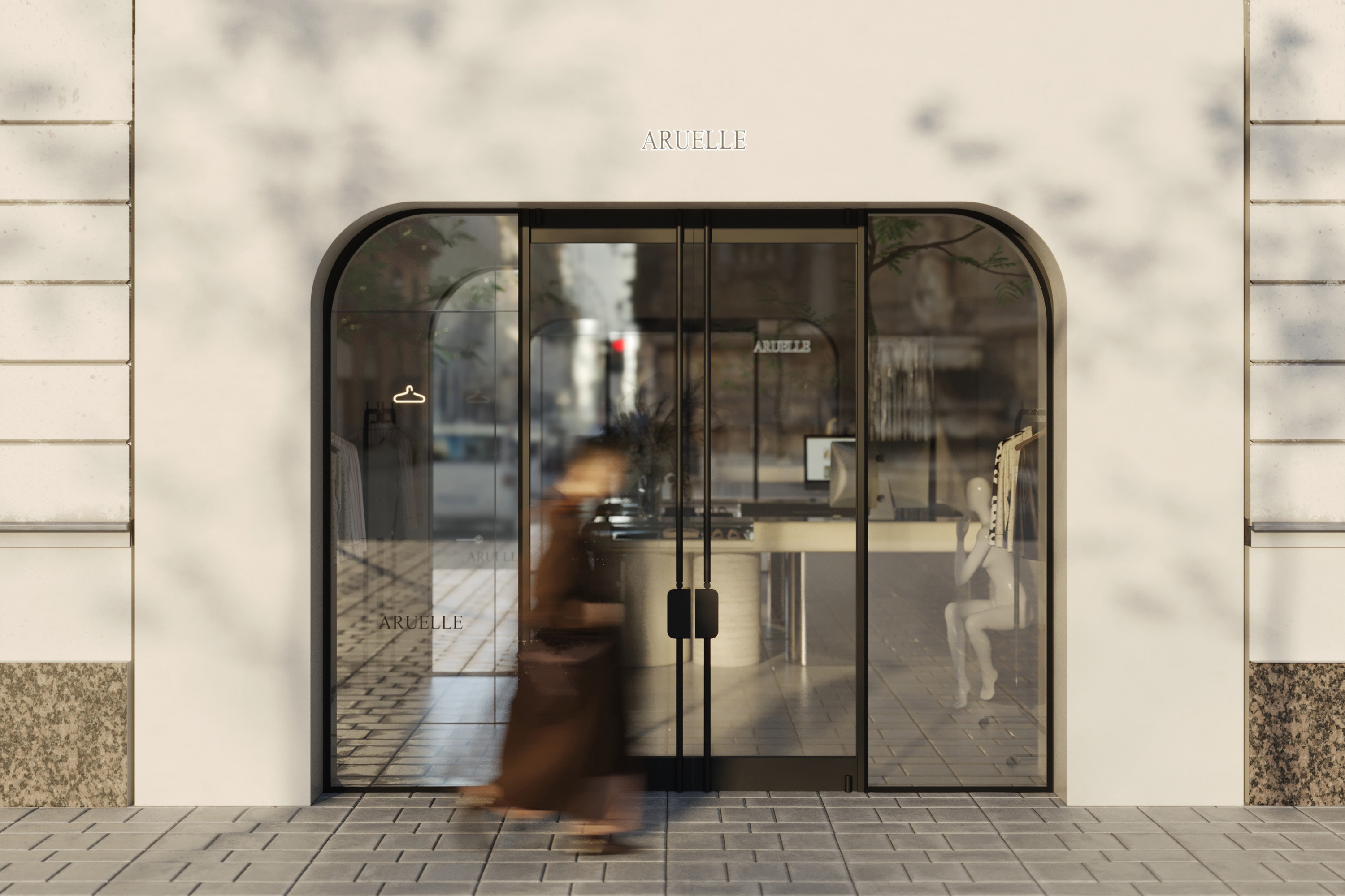 Pop-up store Aruelle| Дизайн магазина, ритейл — Изображение №3 — 3D, Архитектура на Dprofile