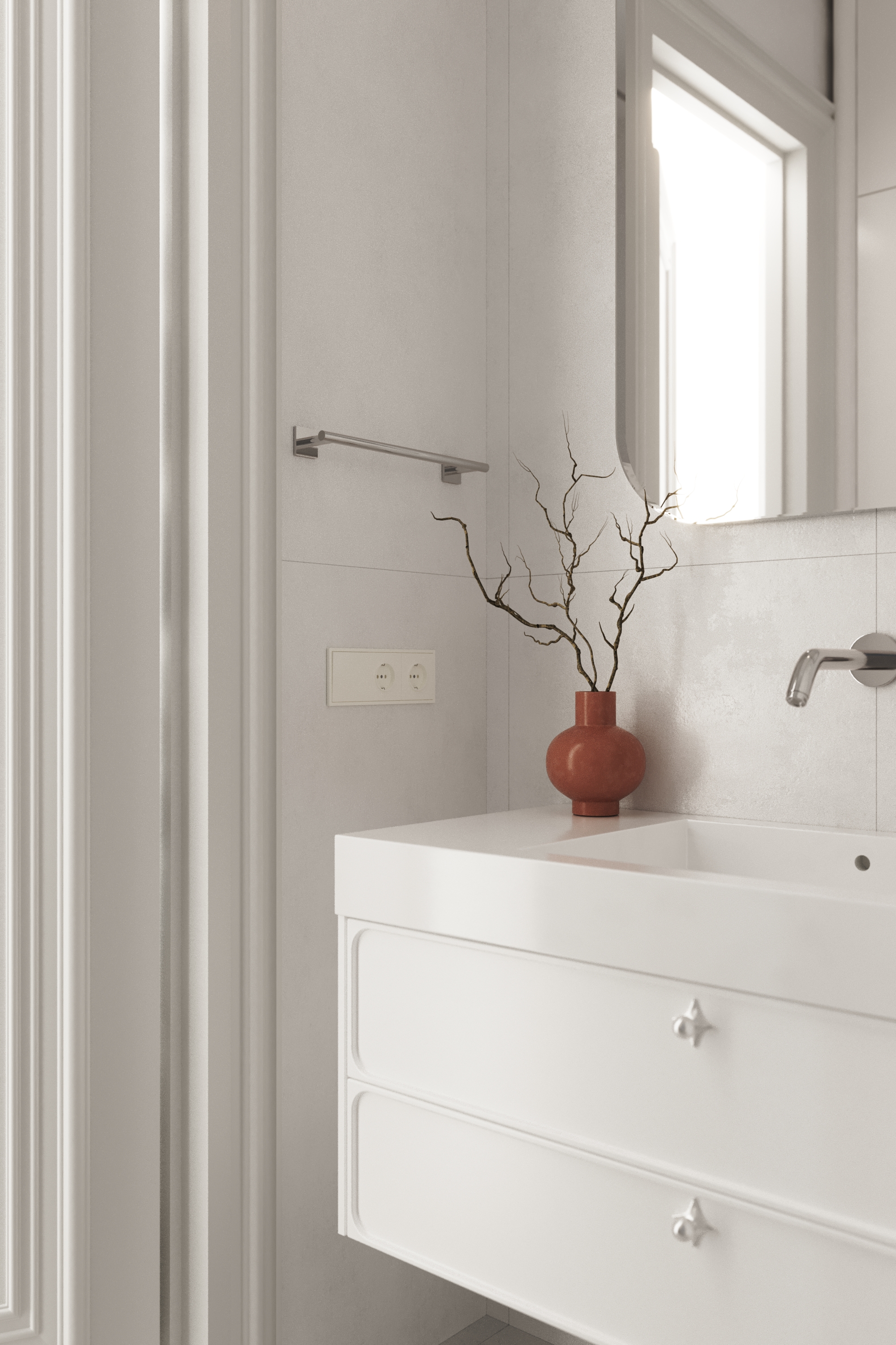 Современный интерьер квартиры с цветовыми акцентами — Изображение №11 — Архитектура на Dprofile