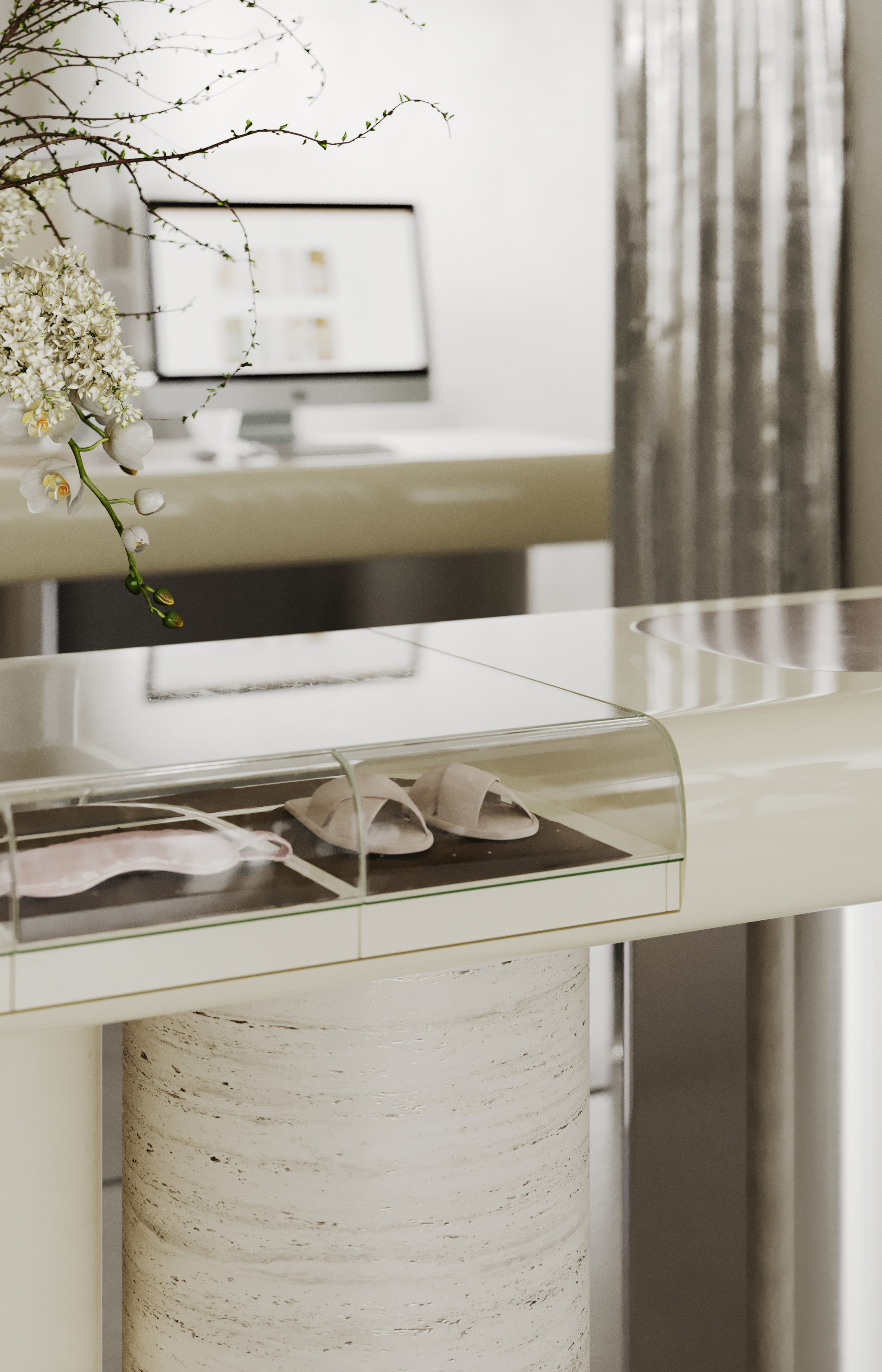 Pop-up store Aruelle| Дизайн магазина, ритейл — Изображение №11 — 3D, Архитектура на Dprofile