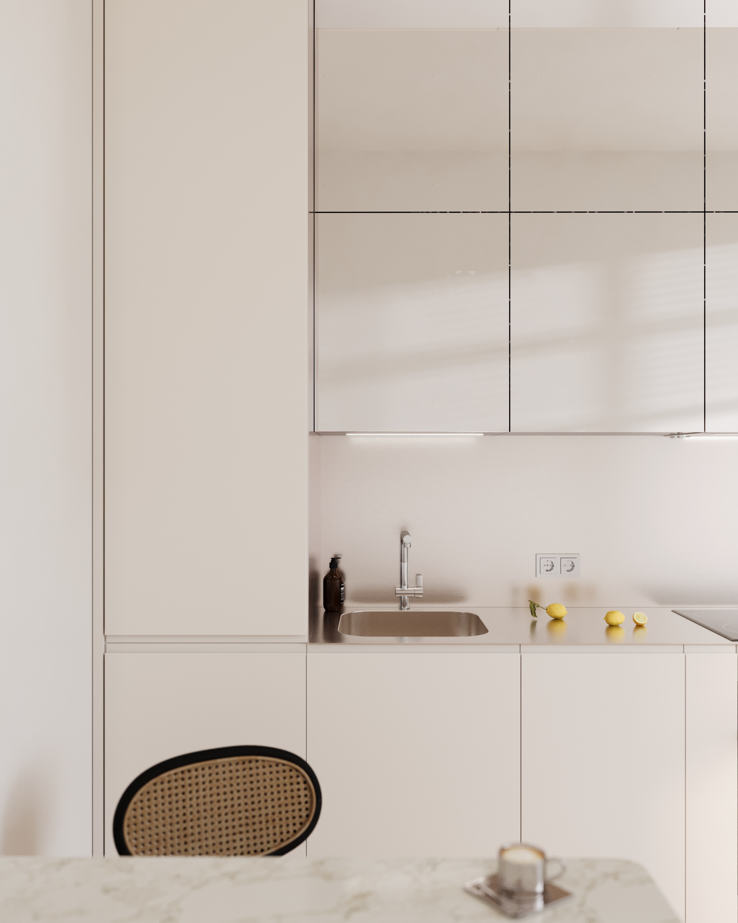 Кухня-гостиная (ЖК "Резиденции Сколково) — Изображение №3 — Архитектура на Dprofile