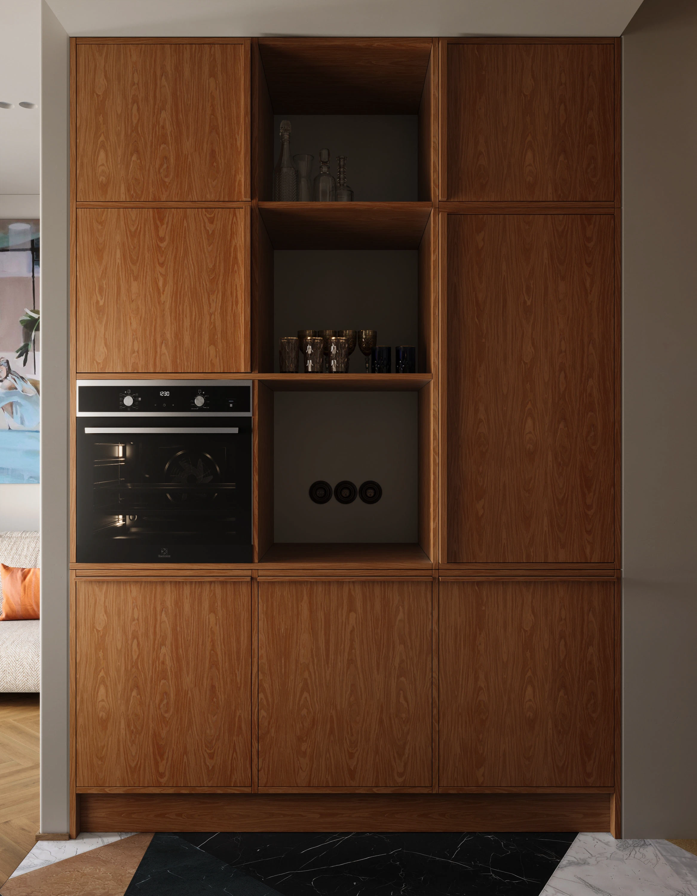 Квартира-студия (ЖК Среда на Лобачевского) — Изображение №7 — Архитектура на Dprofile