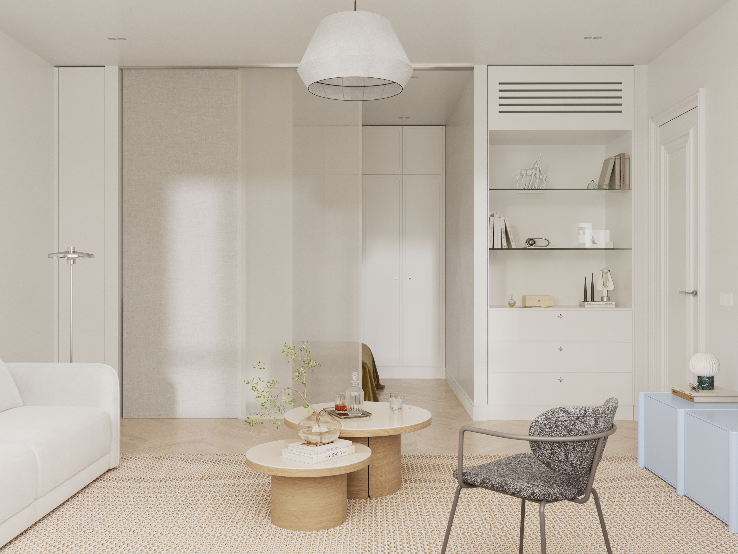 Современный интерьер квартиры с цветовыми акцентами — Изображение №24 — Архитектура на Dprofile