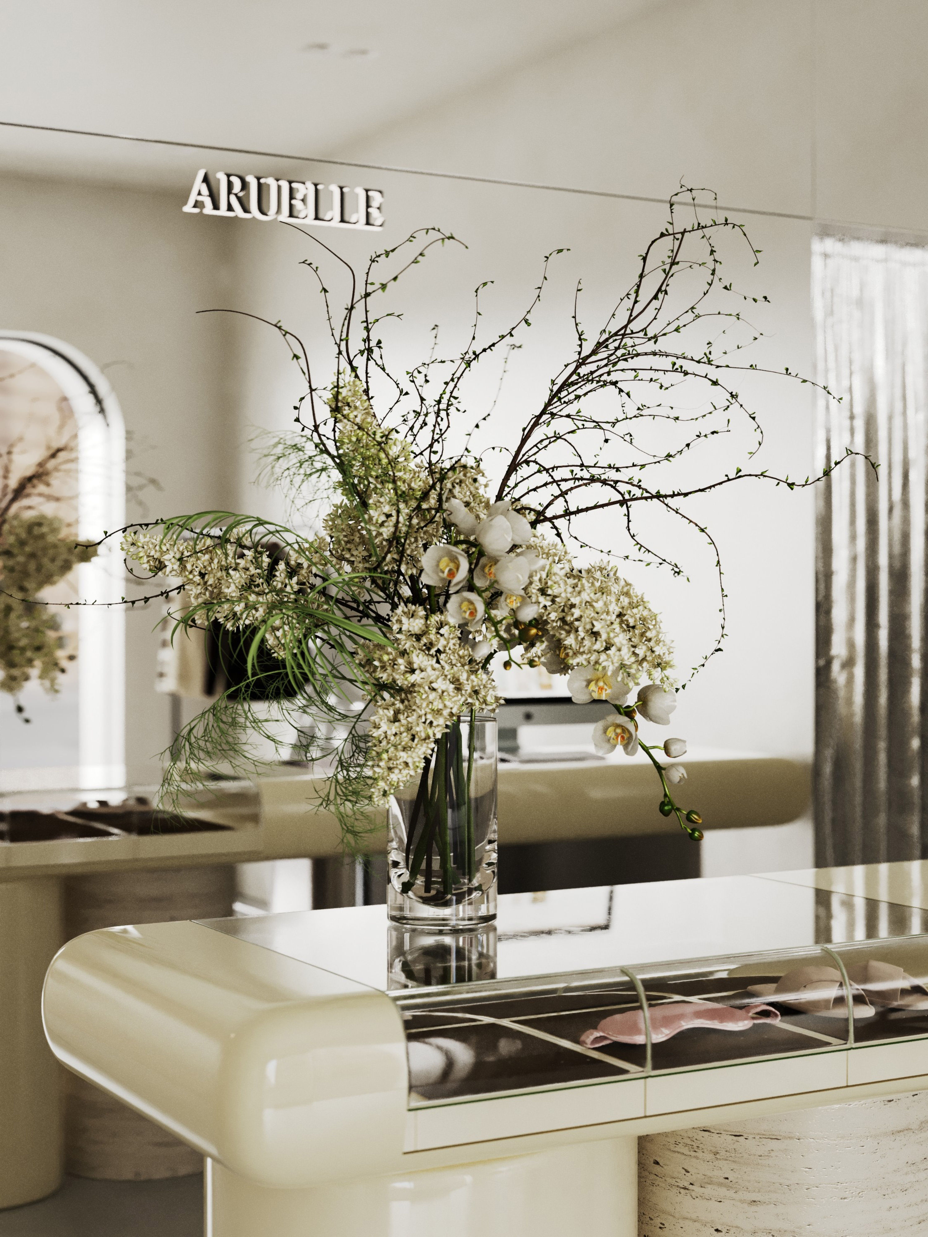 Pop-up store Aruelle| Дизайн магазина, ритейл — Изображение №10 — 3D, Архитектура на Dprofile