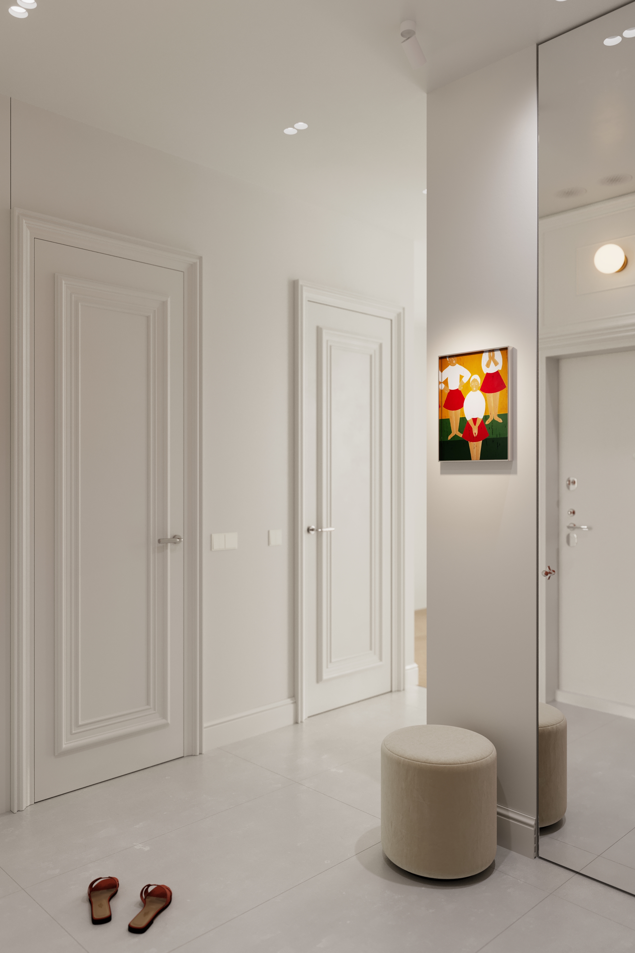 Современный интерьер квартиры с цветовыми акцентами — Изображение №7 — Архитектура на Dprofile