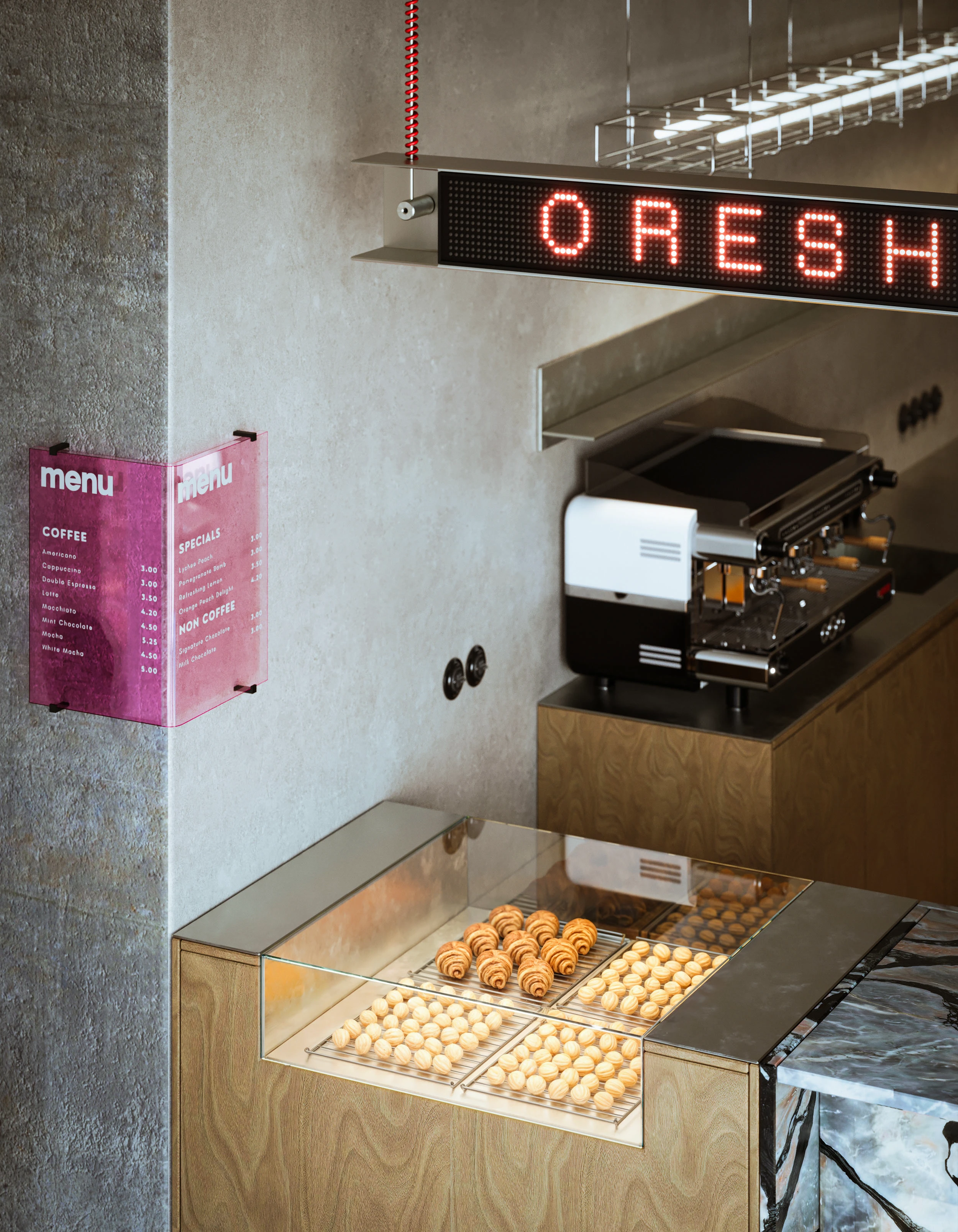 Oreshek cafe | Дизайн кафе — Изображение №17 — Архитектура на Dprofile