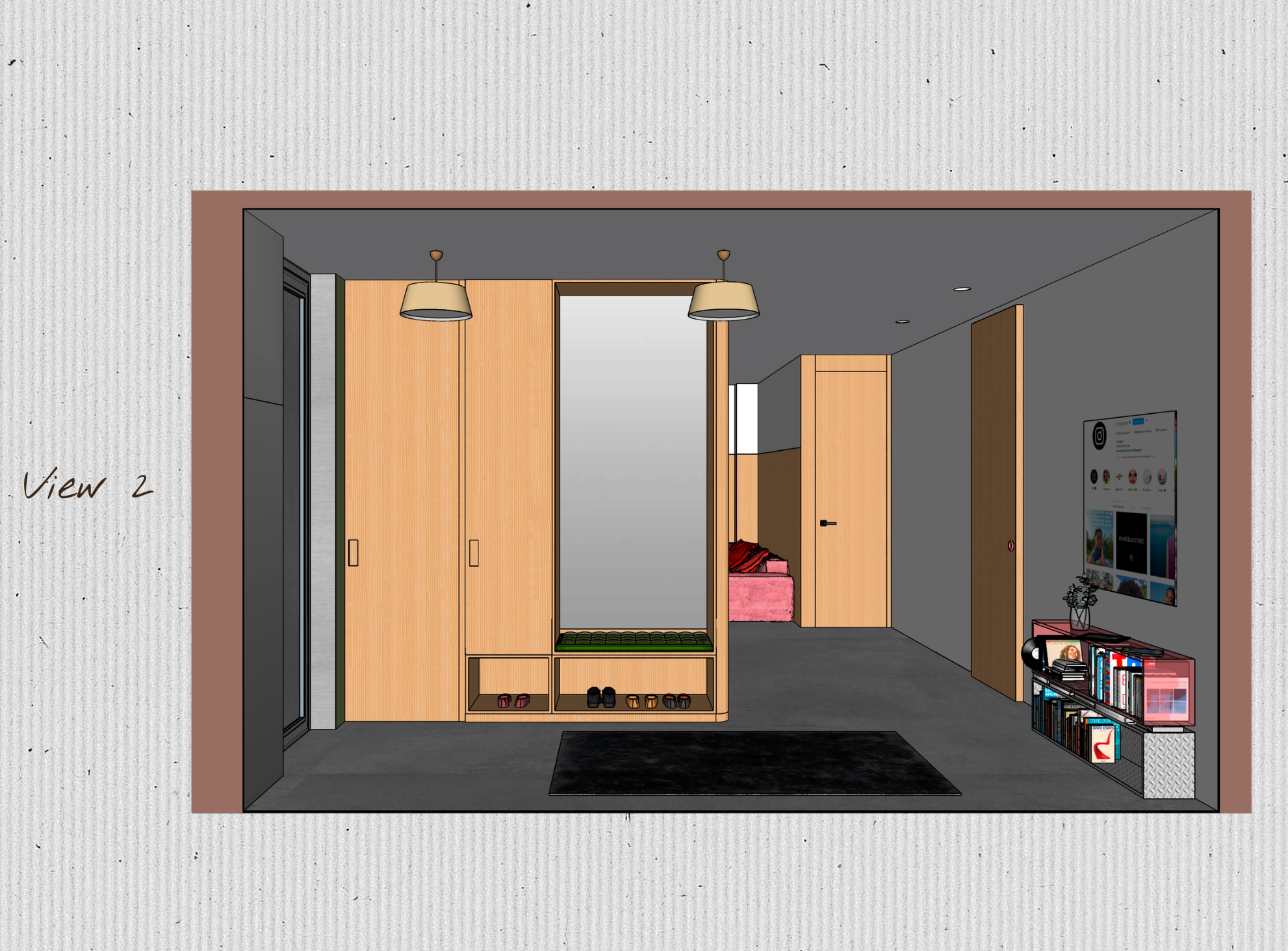 Коллажи SketchUp, квартира — Изображение №3 — Архитектура на Dprofile