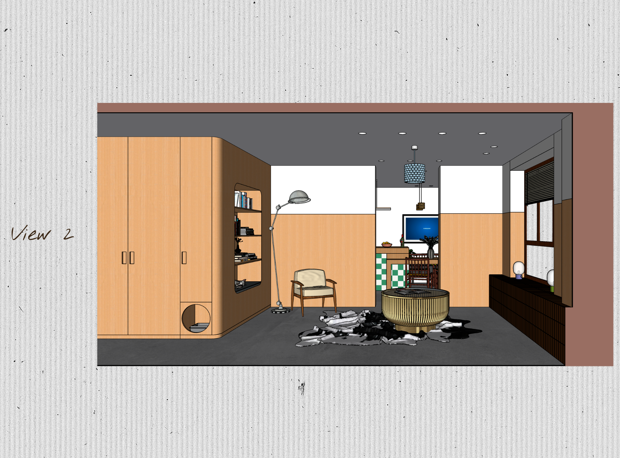 Коллажи SketchUp, квартира — Изображение №6 — Архитектура на Dprofile