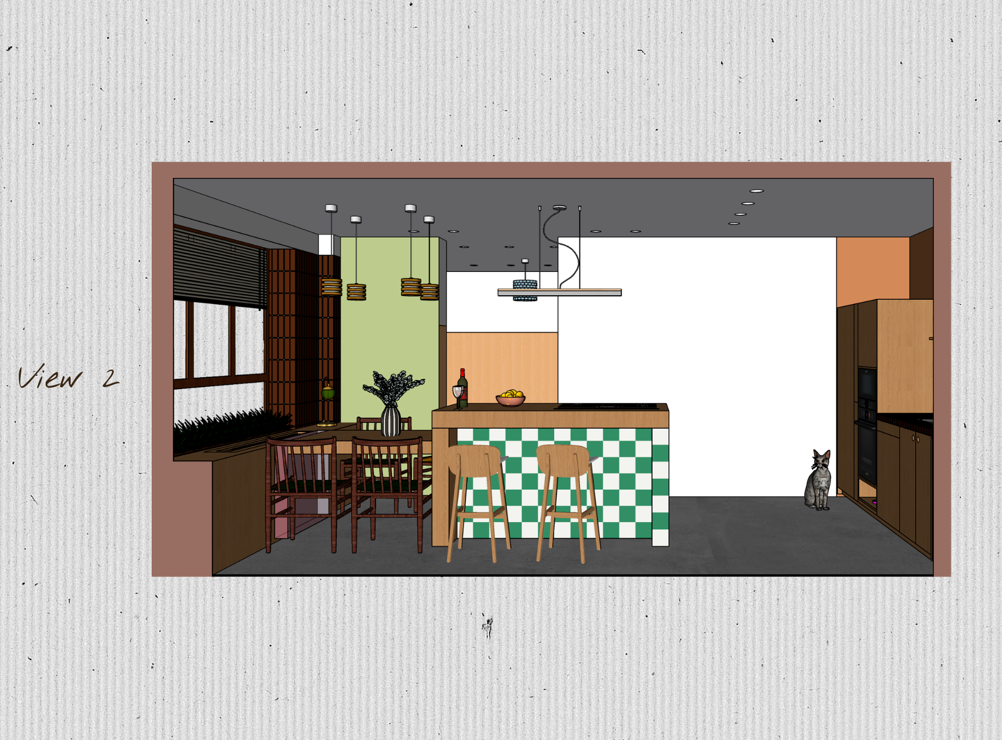 Коллажи SketchUp, квартира — Изображение №8 — Архитектура на Dprofile