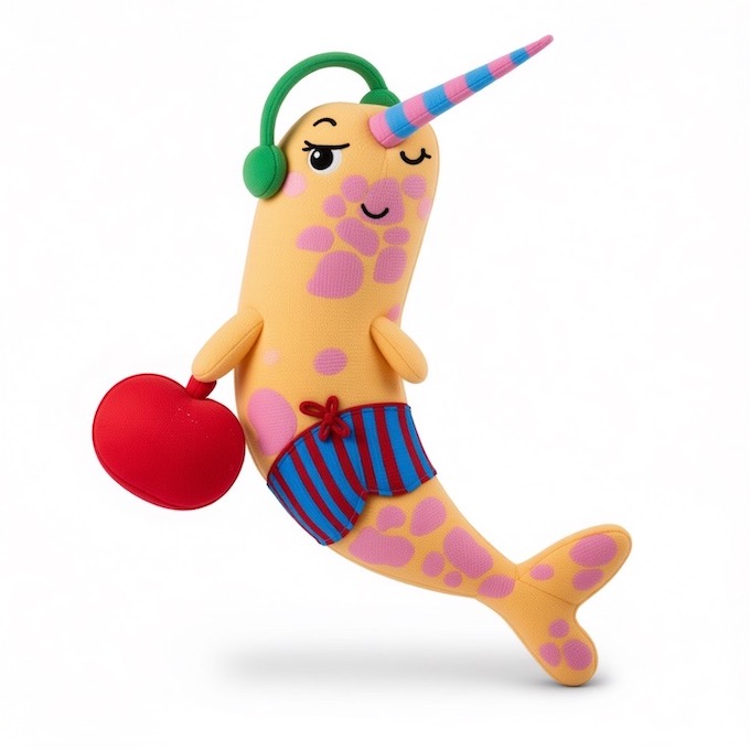 Нарвал Костя - маскот Тавриды — Изображение №2 — Иллюстрация на Dprofile