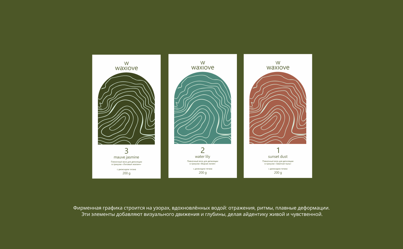 Айдентика для бренда WaxLove — Изображение №5 — Брендинг на Dprofile