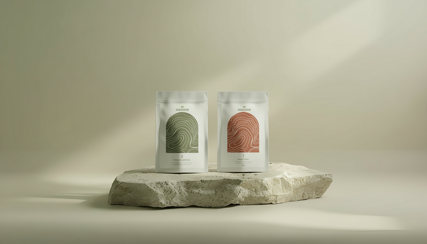 Айдентика для бренда WaxLove — Изображение №6 — Брендинг на Dprofile