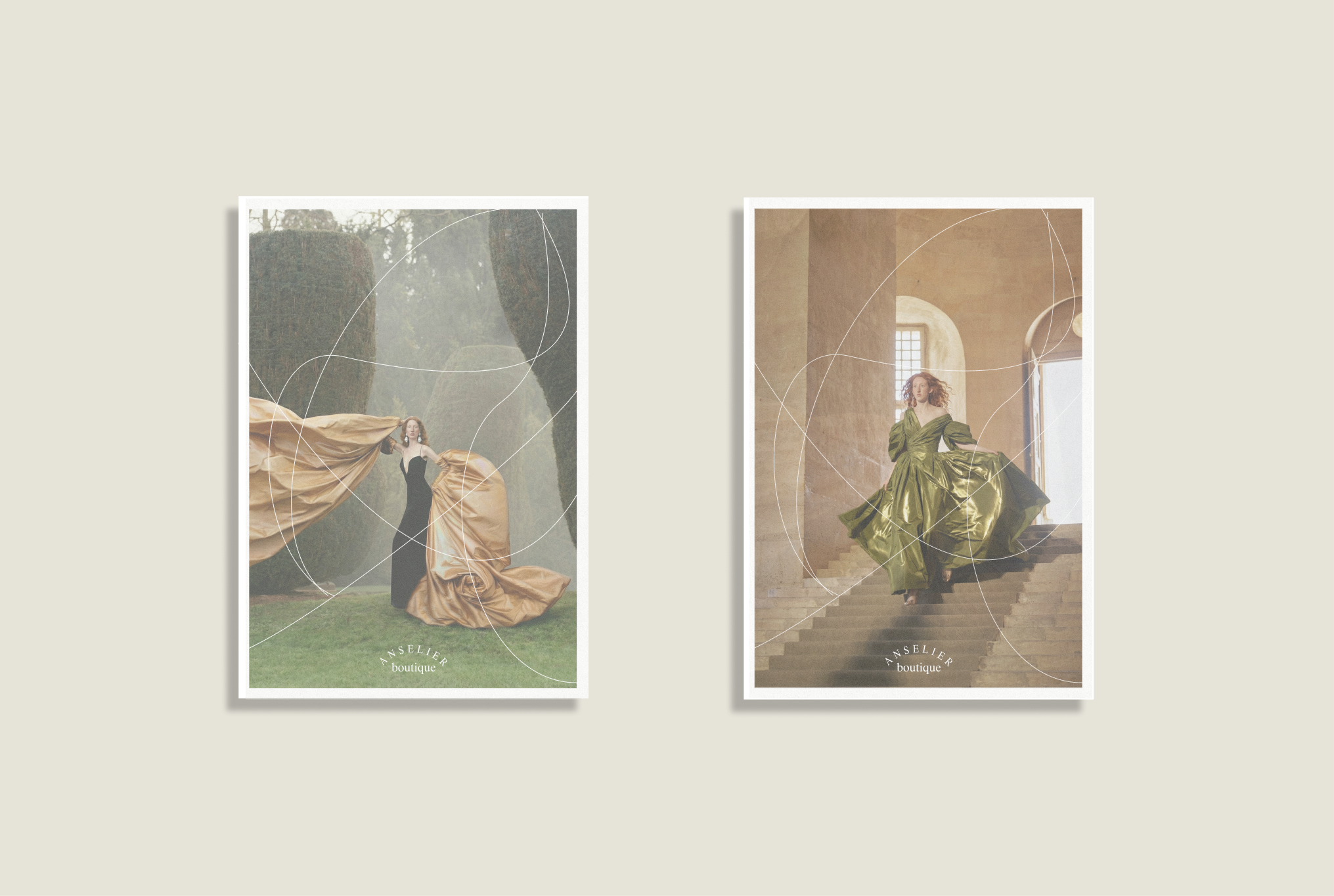 Айдентика для бренда Anselier boutique — Изображение №4 — Брендинг на Dprofile